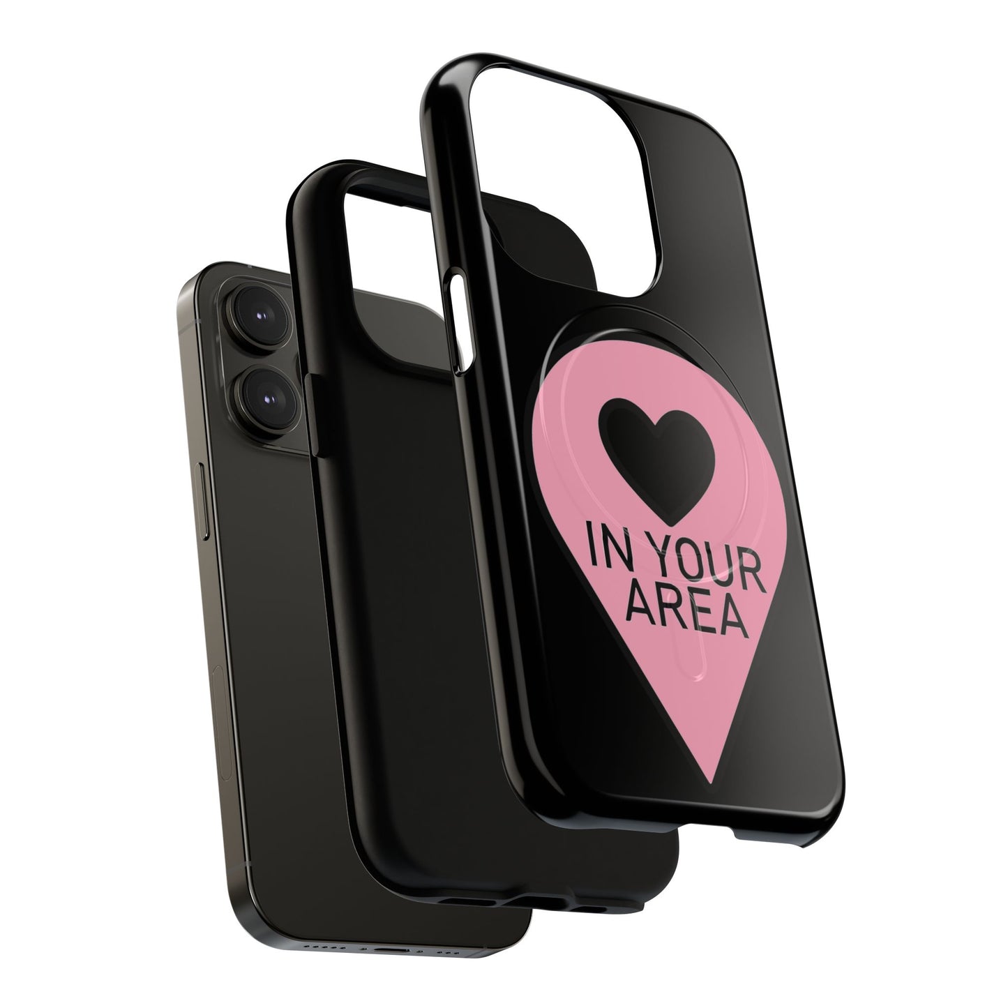Iphone In Your Area Pin Marker - Tough Magnetic Phone Case