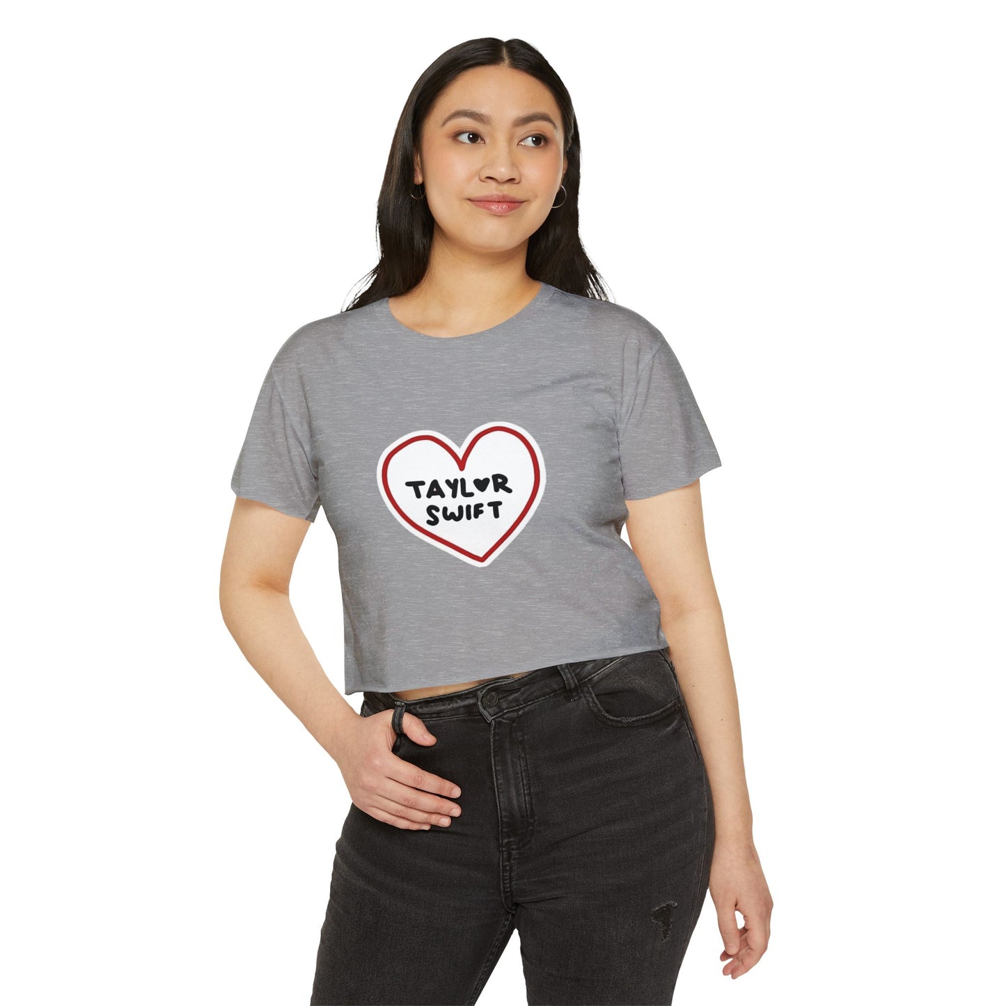 Heartbeats & Midnights Women's Festival Crop Top