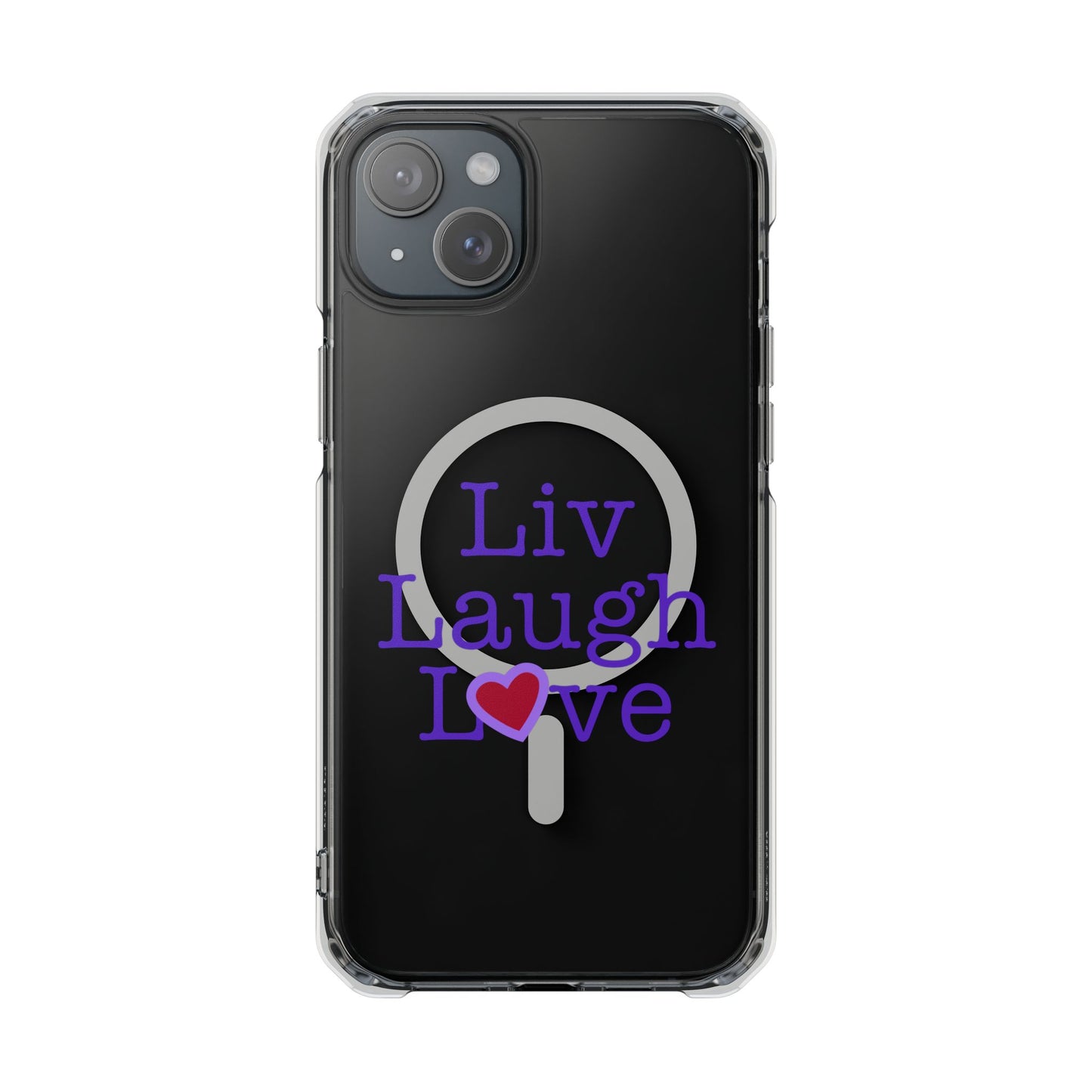 Liv Laugh Love Magnetic Clear Impact Case