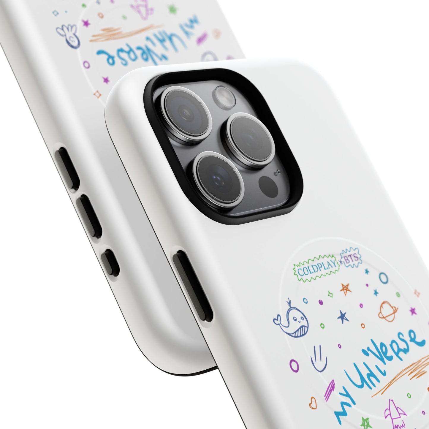 Neon Space Doodles Tough Magnetic Case