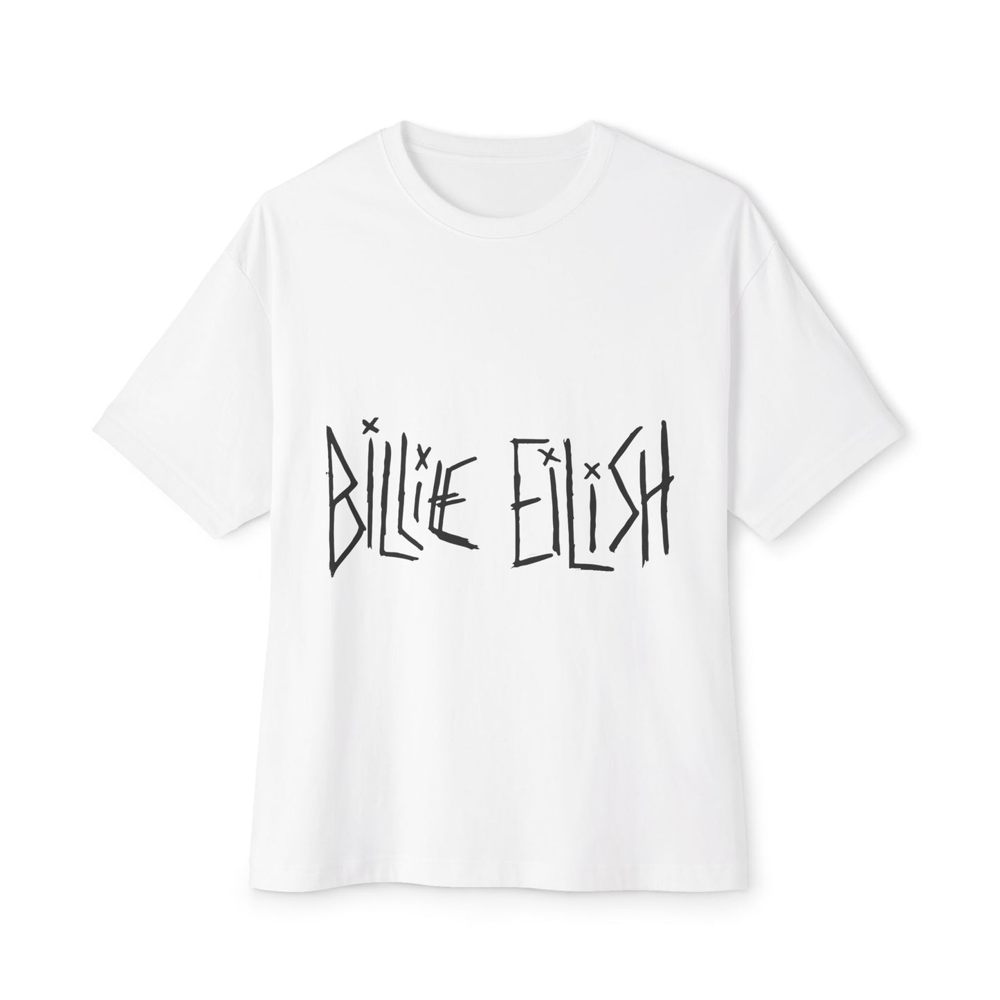 Twisted Ink Font Unisex Oversized Tee