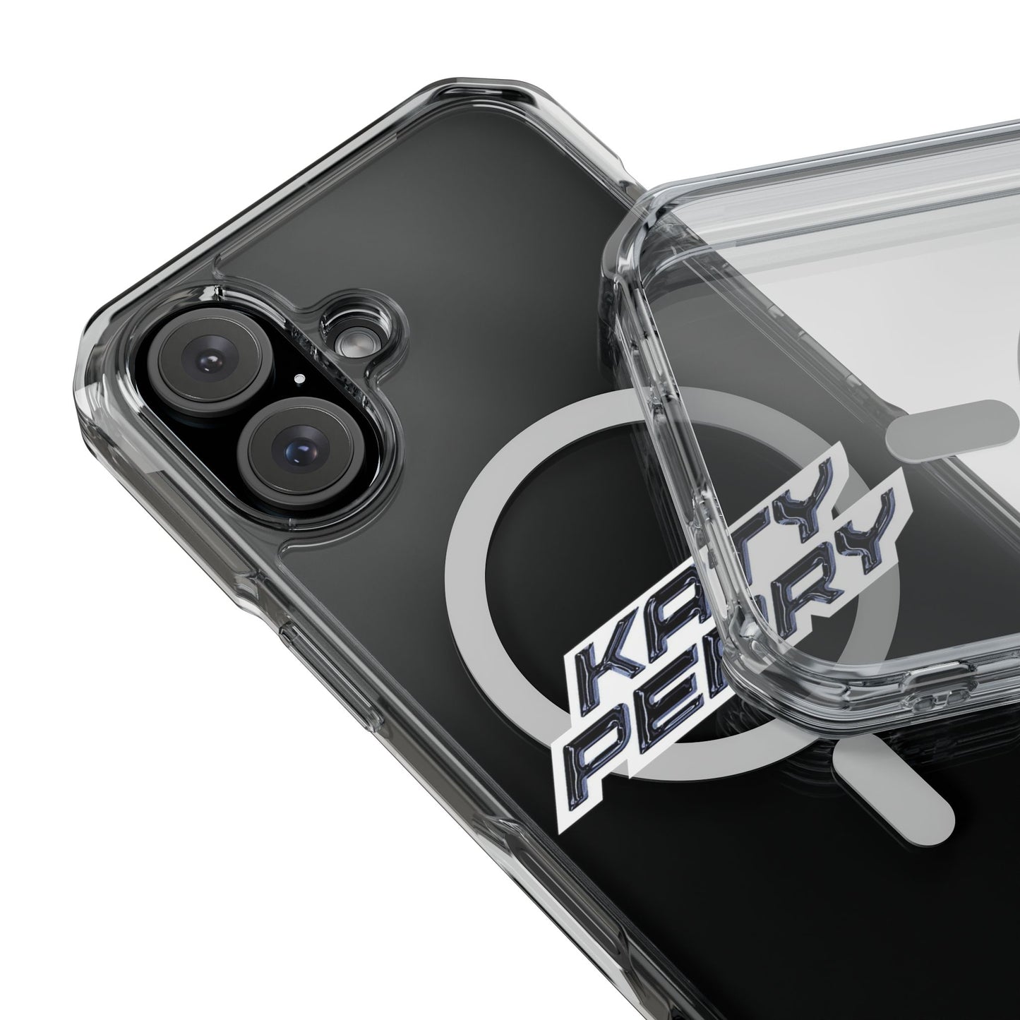 Chrome Katy Perry Logo Magnetic Clear Impact cases