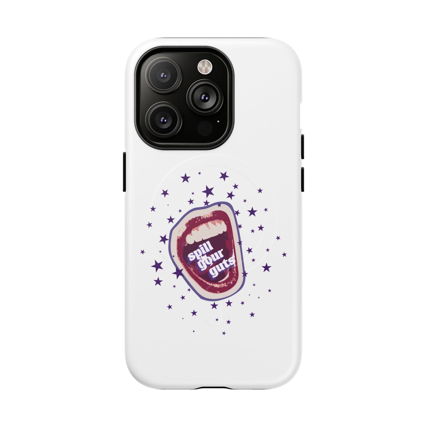 Spill Your Guts Scream Tough Magnetic phone case