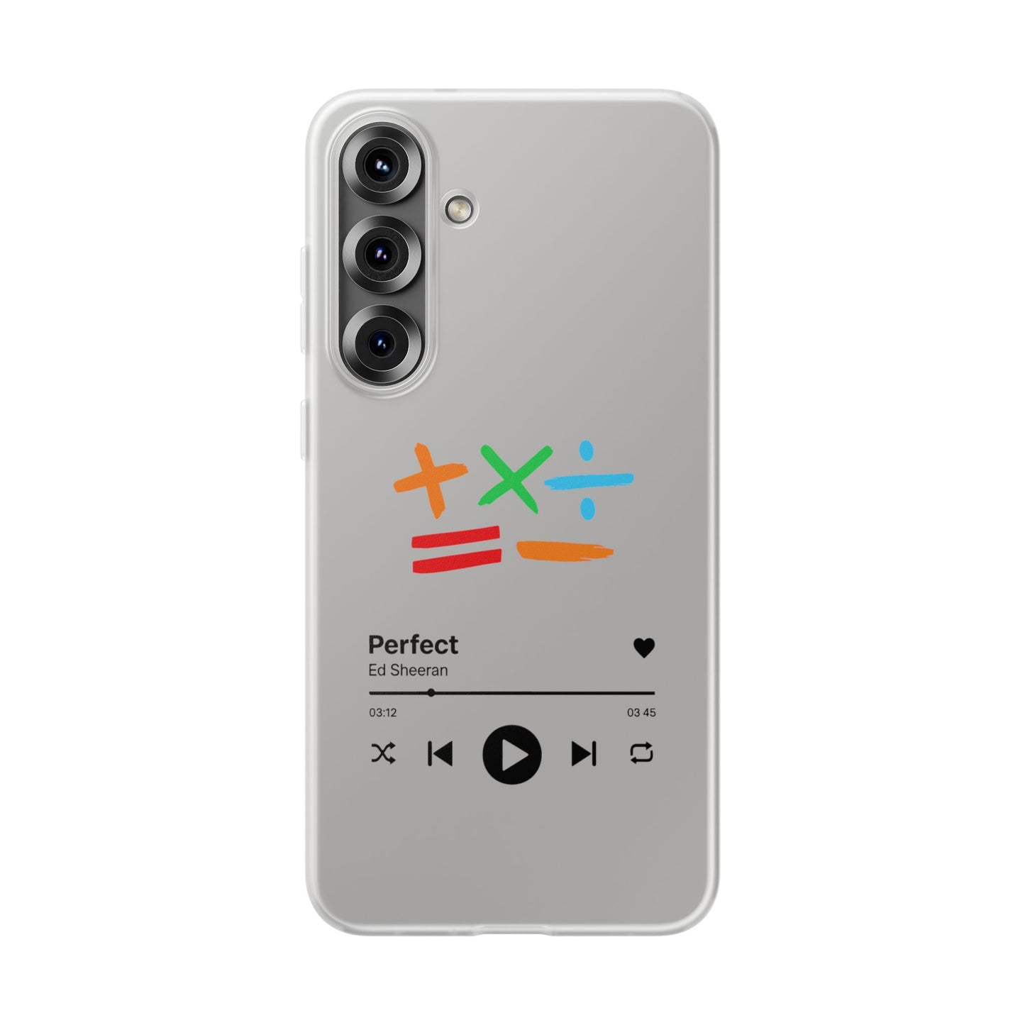 Ed Sheeran Music Flexi Case for Samsung S10–S25 | SnazzyMerch