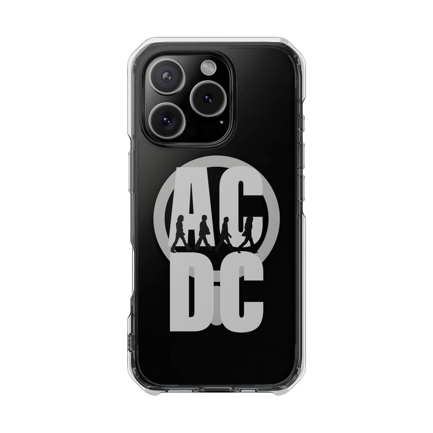 Retro Walk Rock Magnetic Clear Impact case
