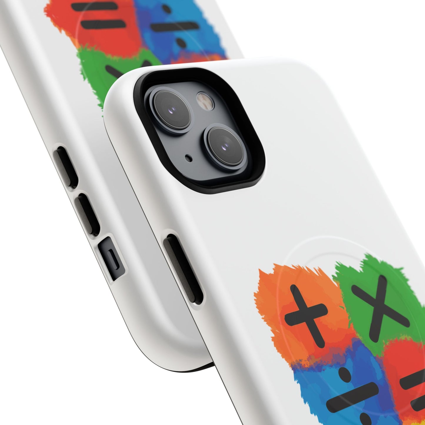 Orange Equals Symbol Tough Magnetic case