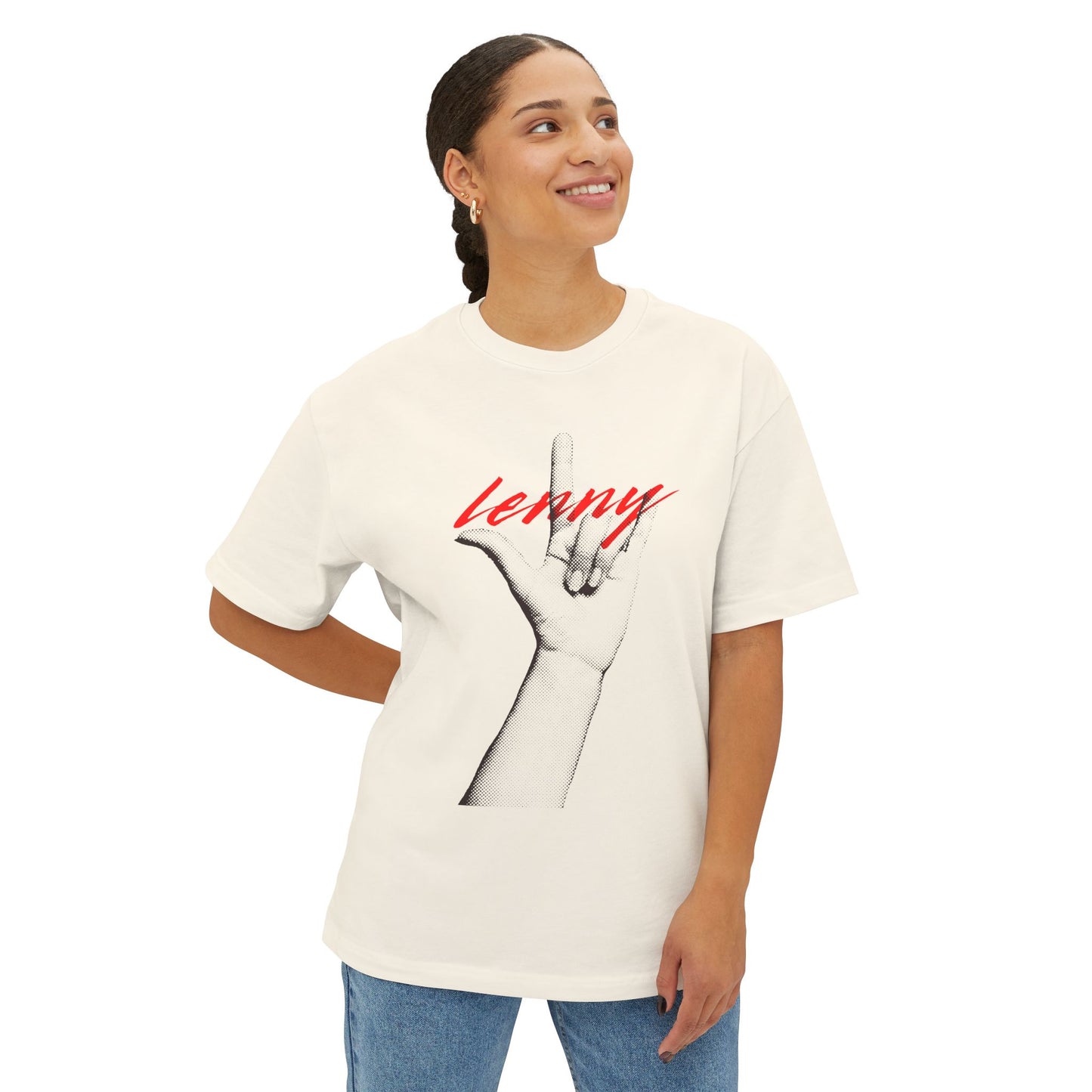 Rock Vibes Only Unisex Oversized Boxy tee