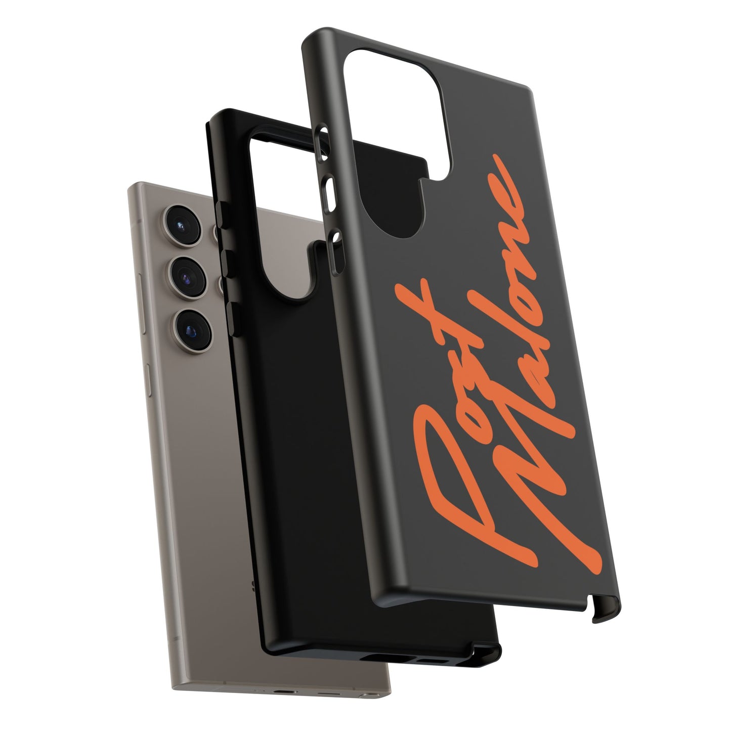 Tough Samsung Case (S20–S25) – Post Malone Name Design