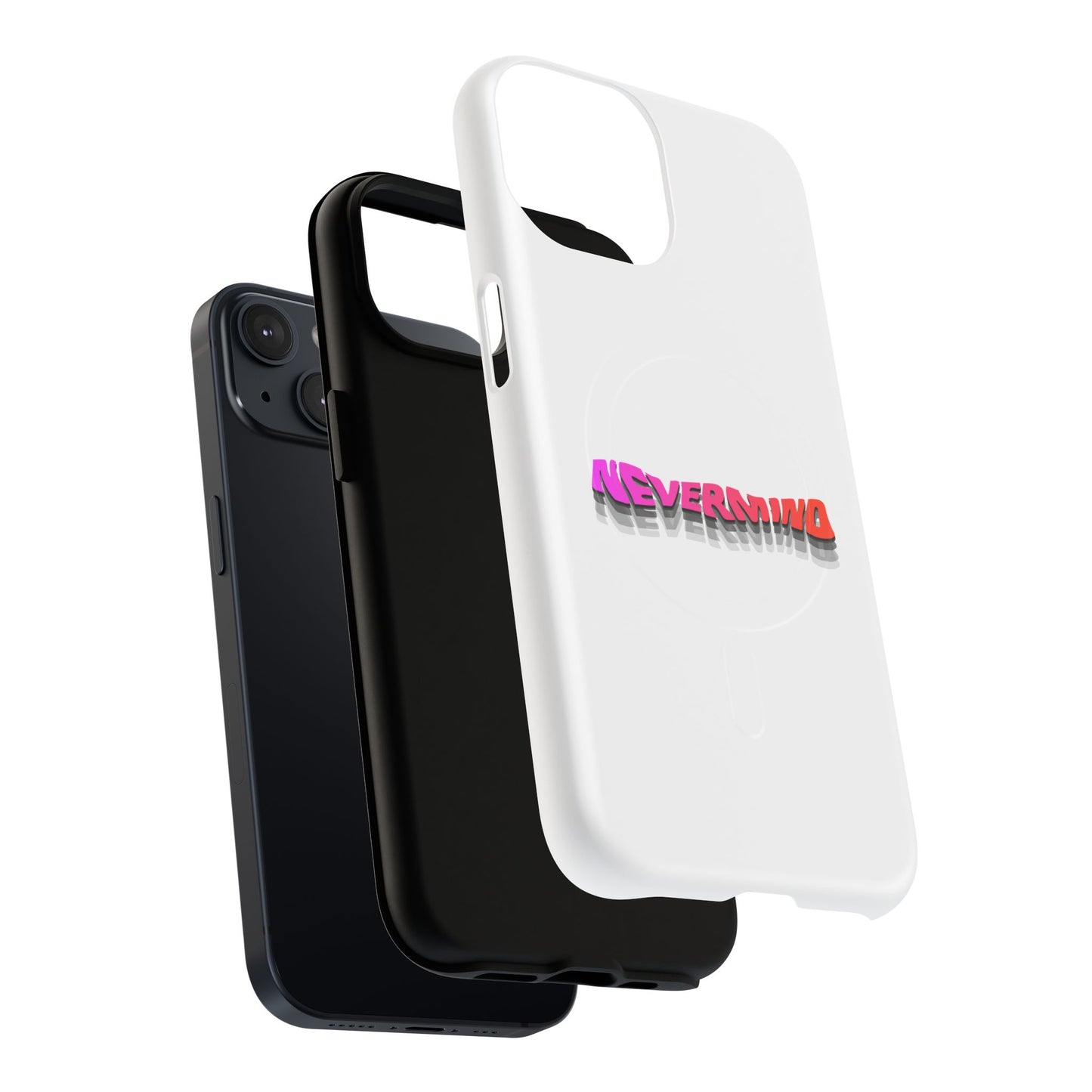 Wavy Groovy Typography Tough Magnetic Case