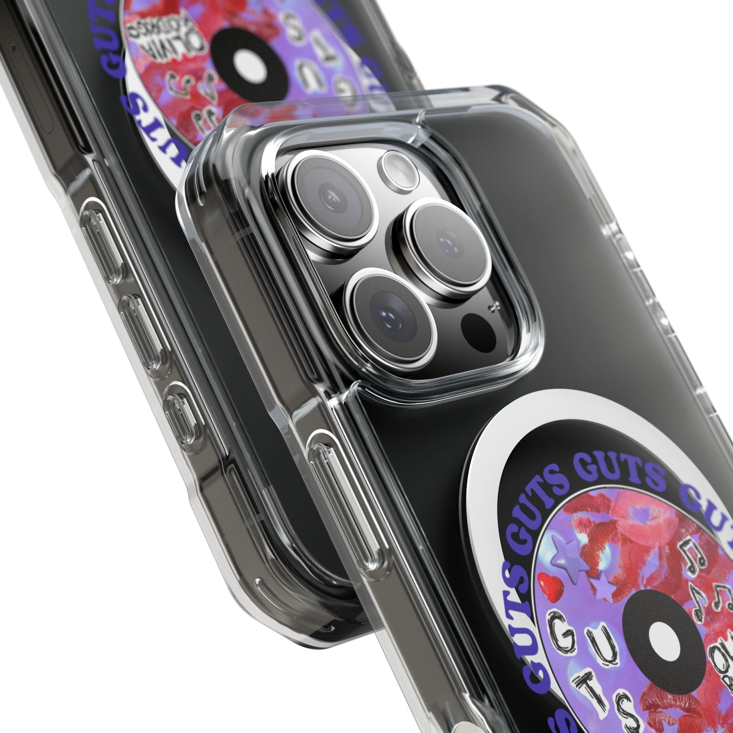 Guts Album Art CD Magnetic Clear Impact Case