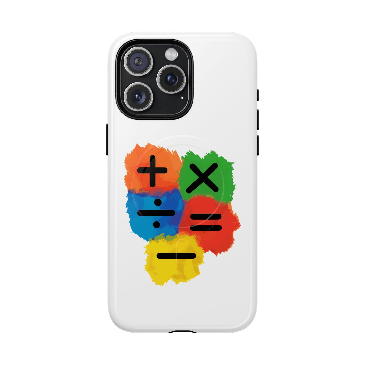 Orange Equals Symbol Tough Magnetic case