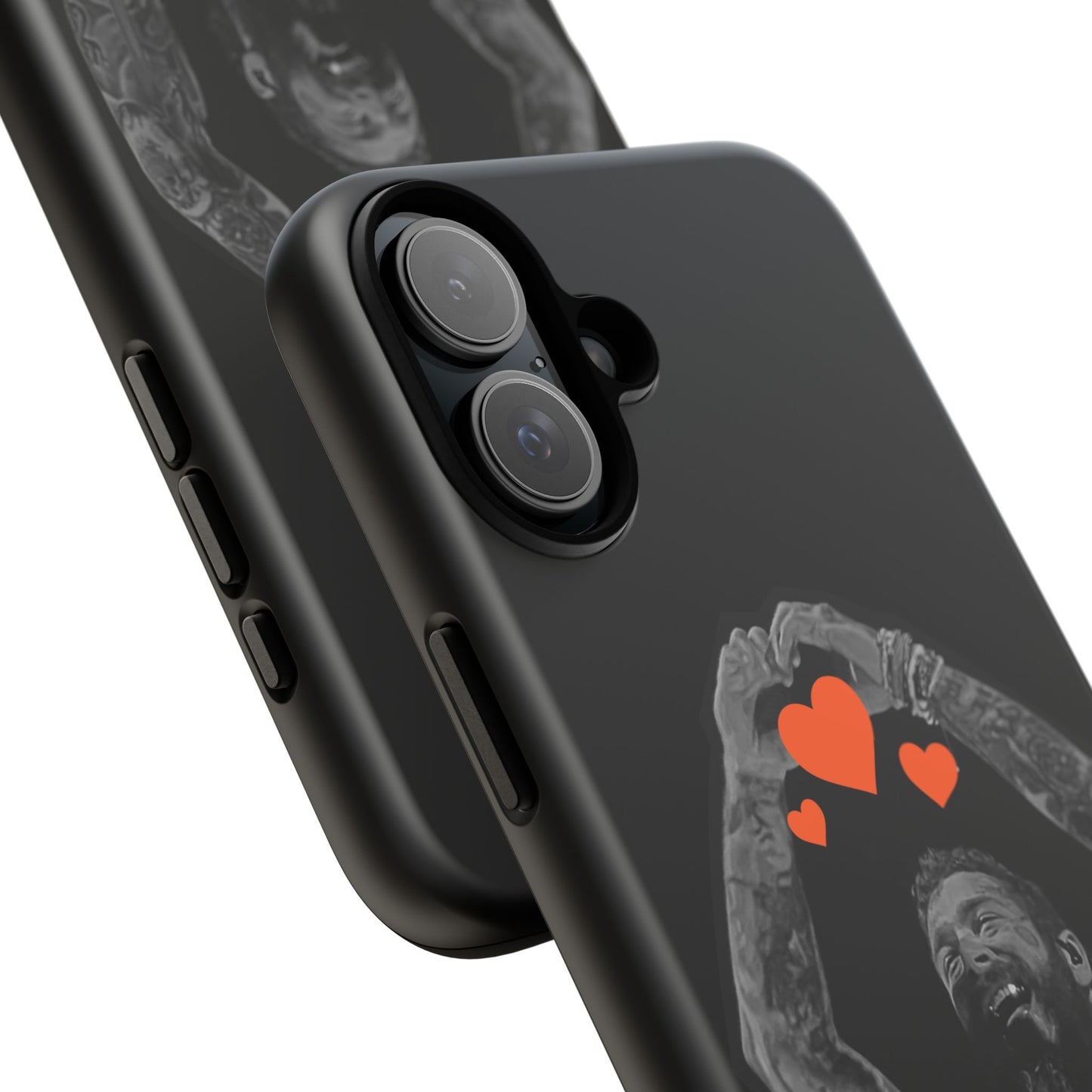 Tough iPhone Case (12–16 Pro Max) – Post Malone Heartfelt Wishes