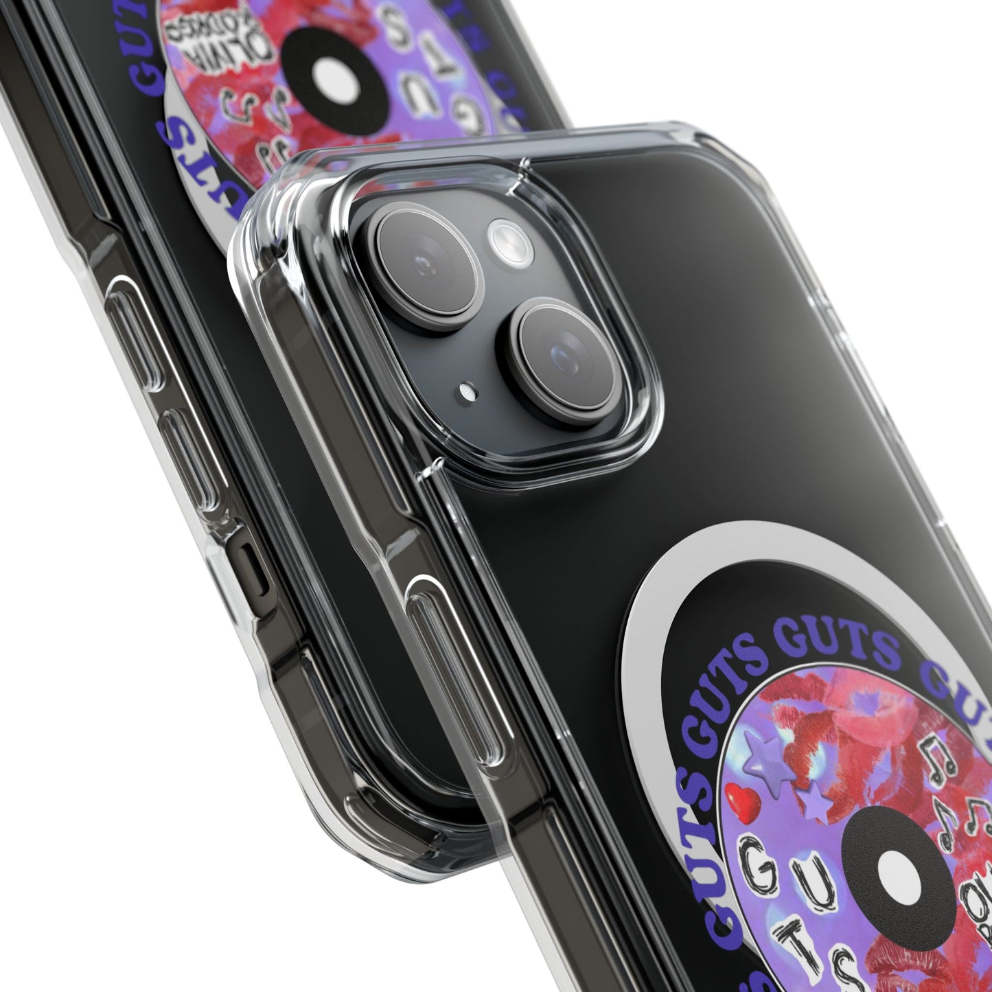 Guts Album Art CD Magnetic Clear Impact Case