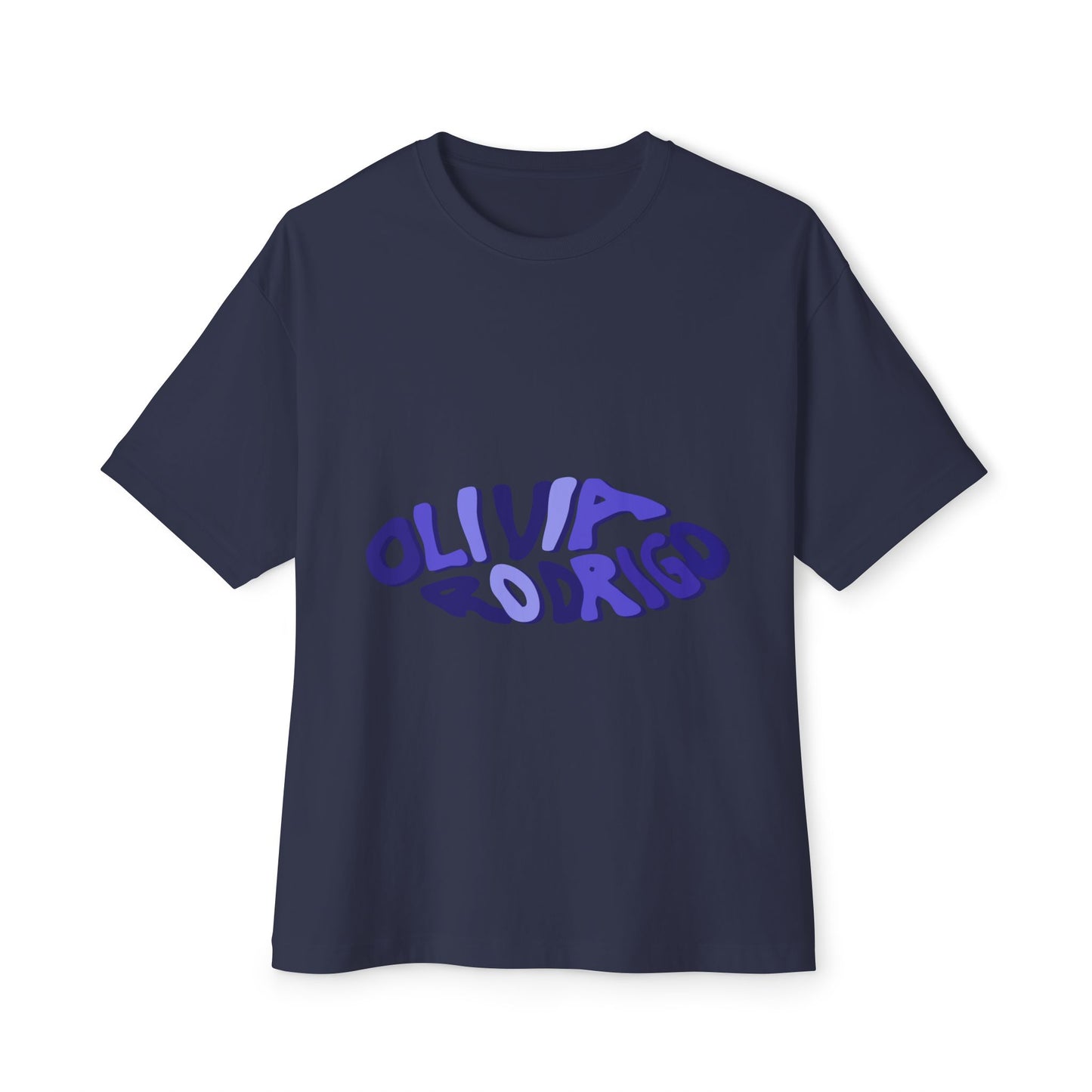 Olivia Rodrigo Wavy Text-Oversized Tee