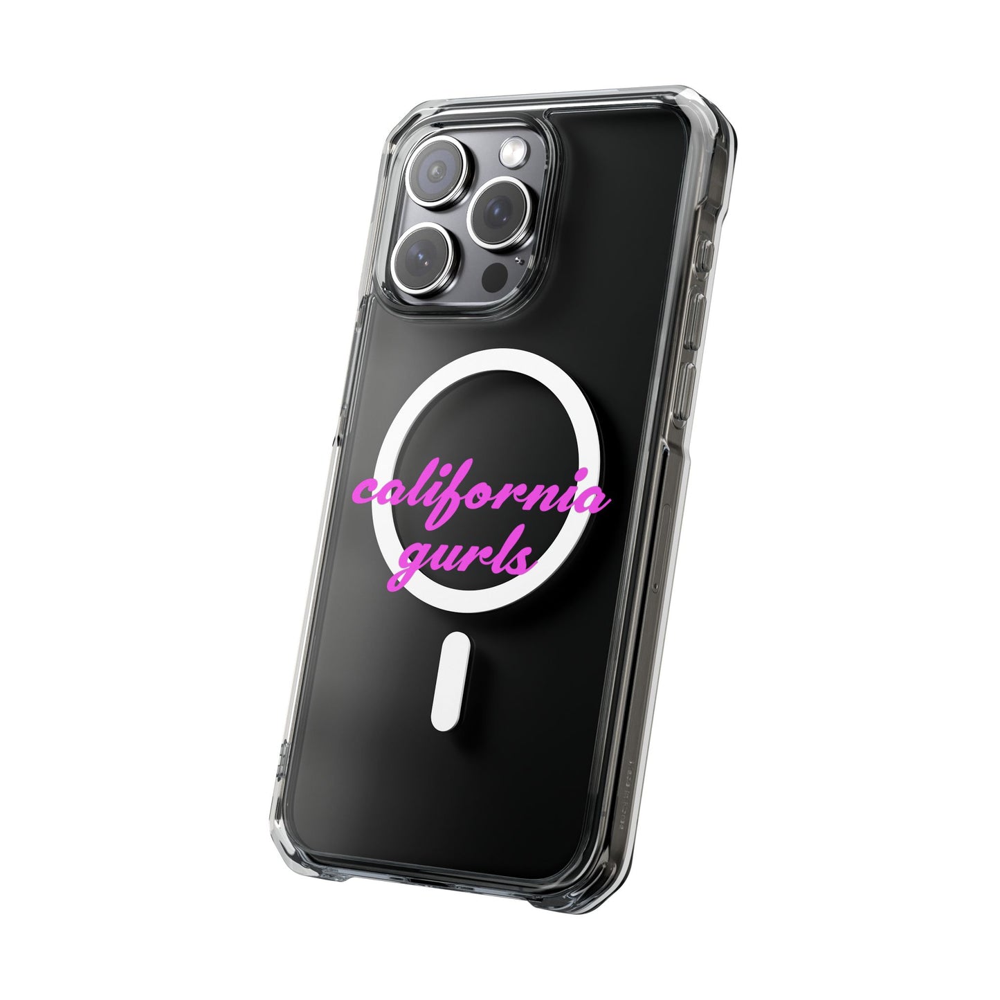 California Script Magnetic Clear Impact cases