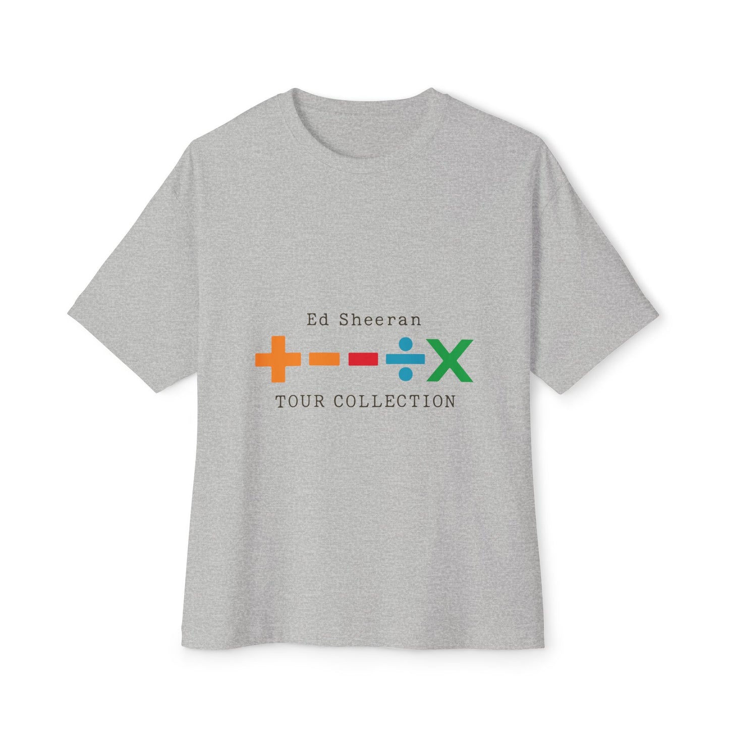 Unisex Oversized Boxy Tee – Ed Sheeran Edition