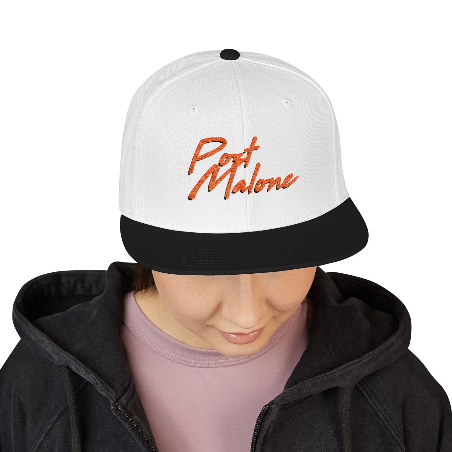 Snapback (Embroidery) – Post Melone Name Design