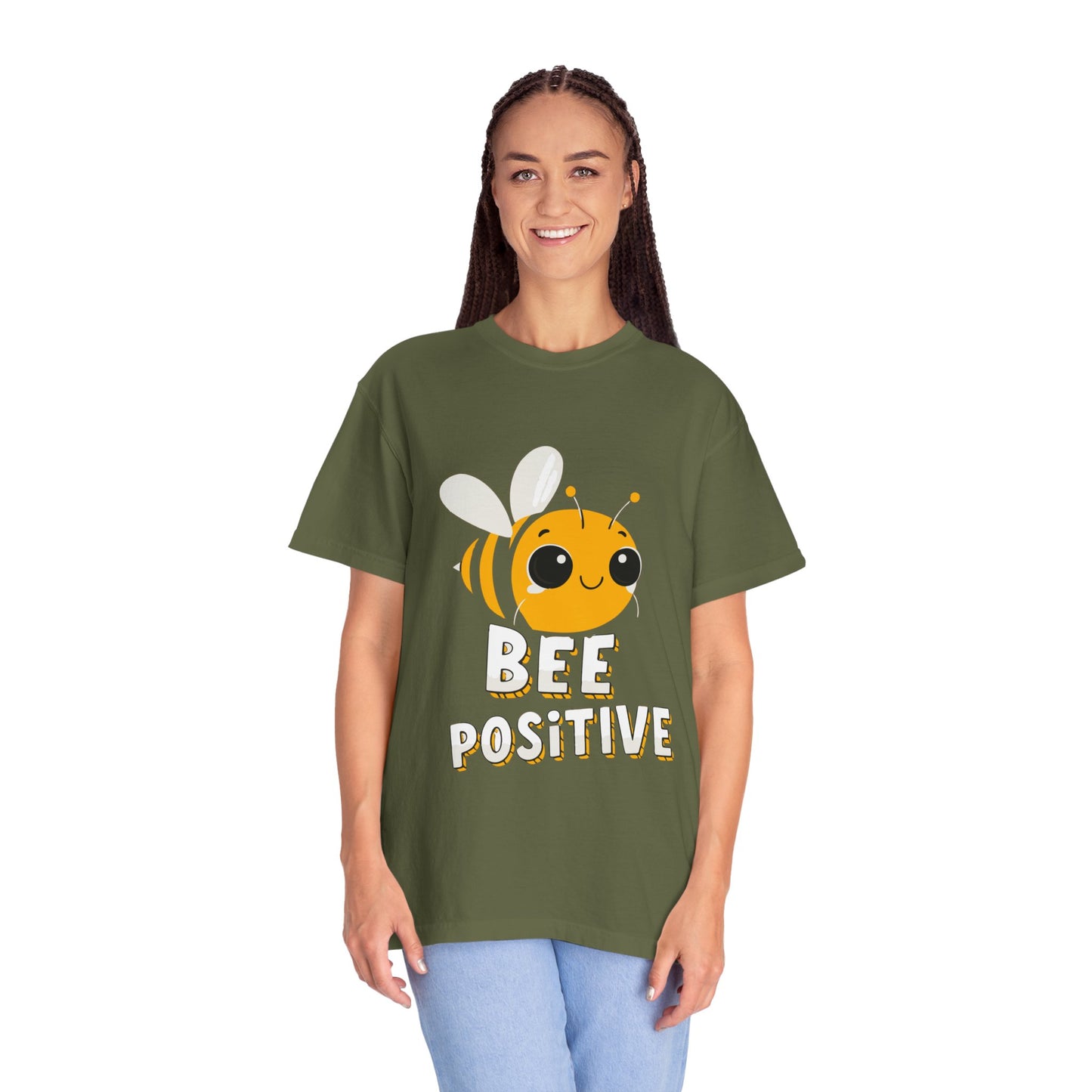 Dyed T-shirt – Snazzy Bee positive Edition