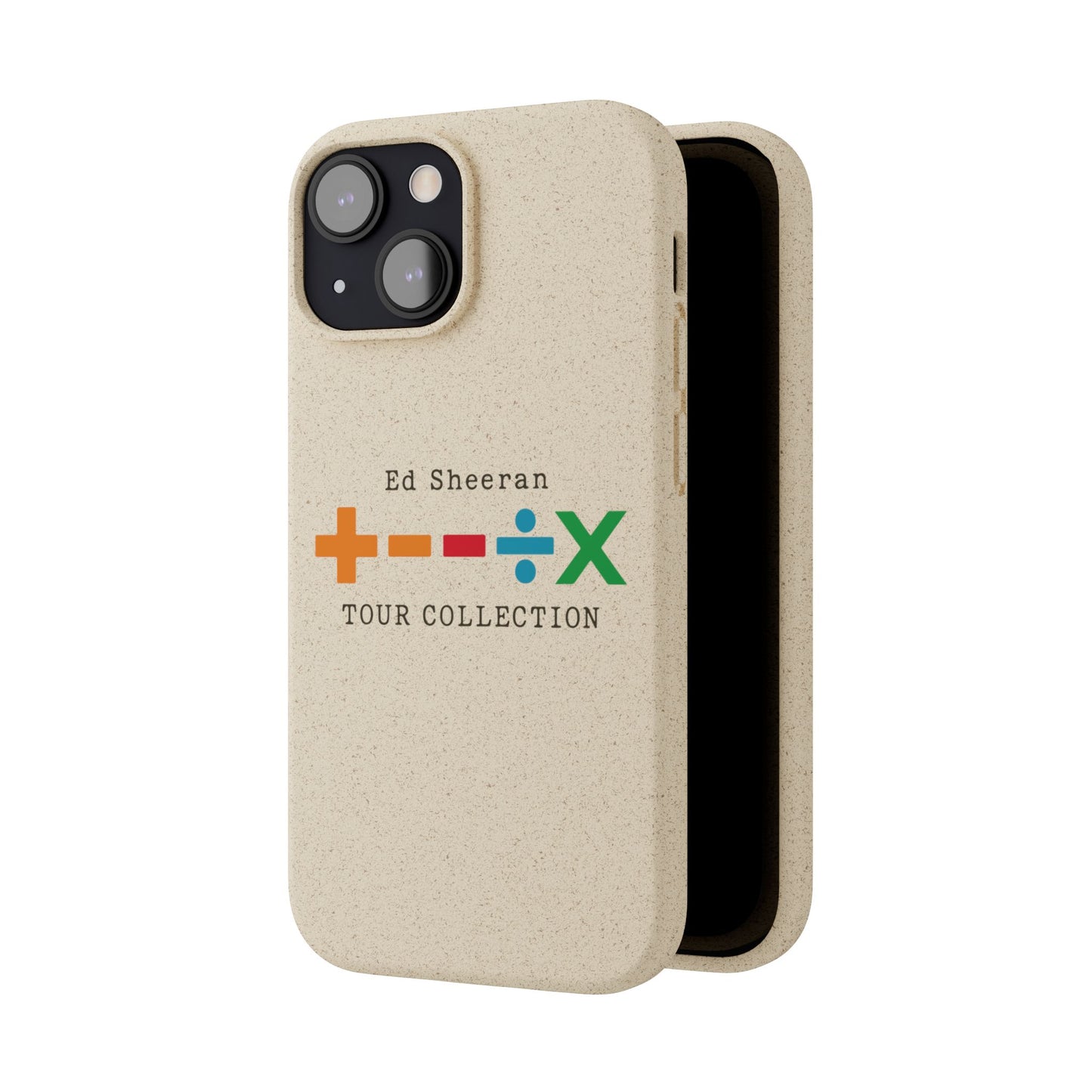 Biodegradable Cases for iPhone 12 to 16 Pro Max Showcasing – Ed Sheeran Edition