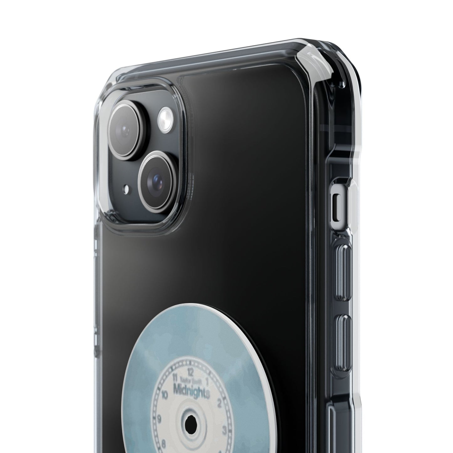 Midnight Vinyl Vibes Magnetic clear Impact Case