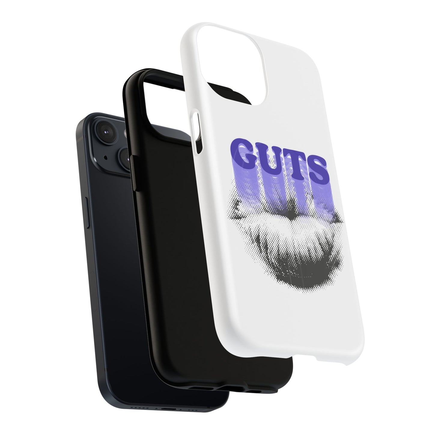 Guts Drip Effect Halftone Tough Magnetic phone case