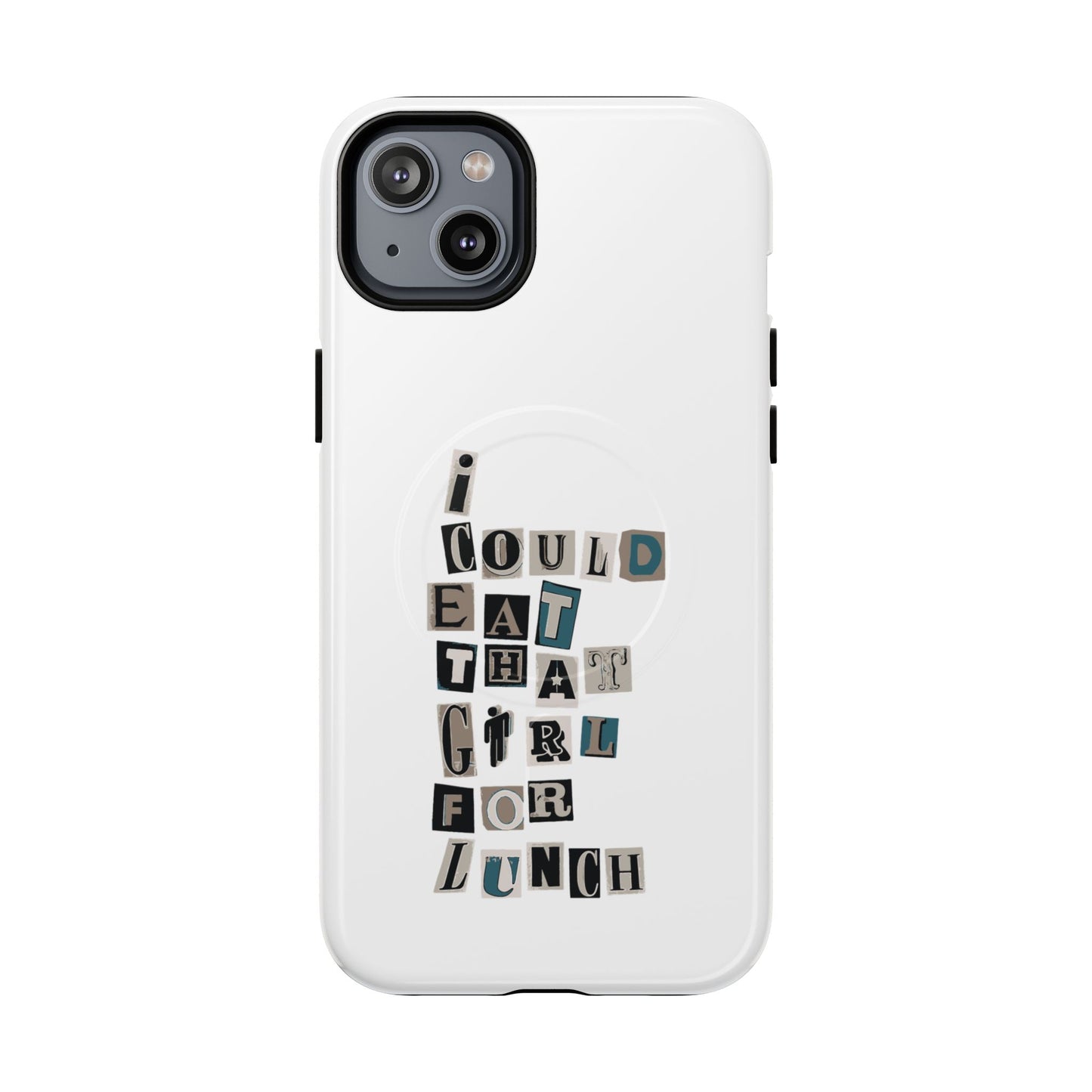 Mixed Message Collage Tough Magnetic Case