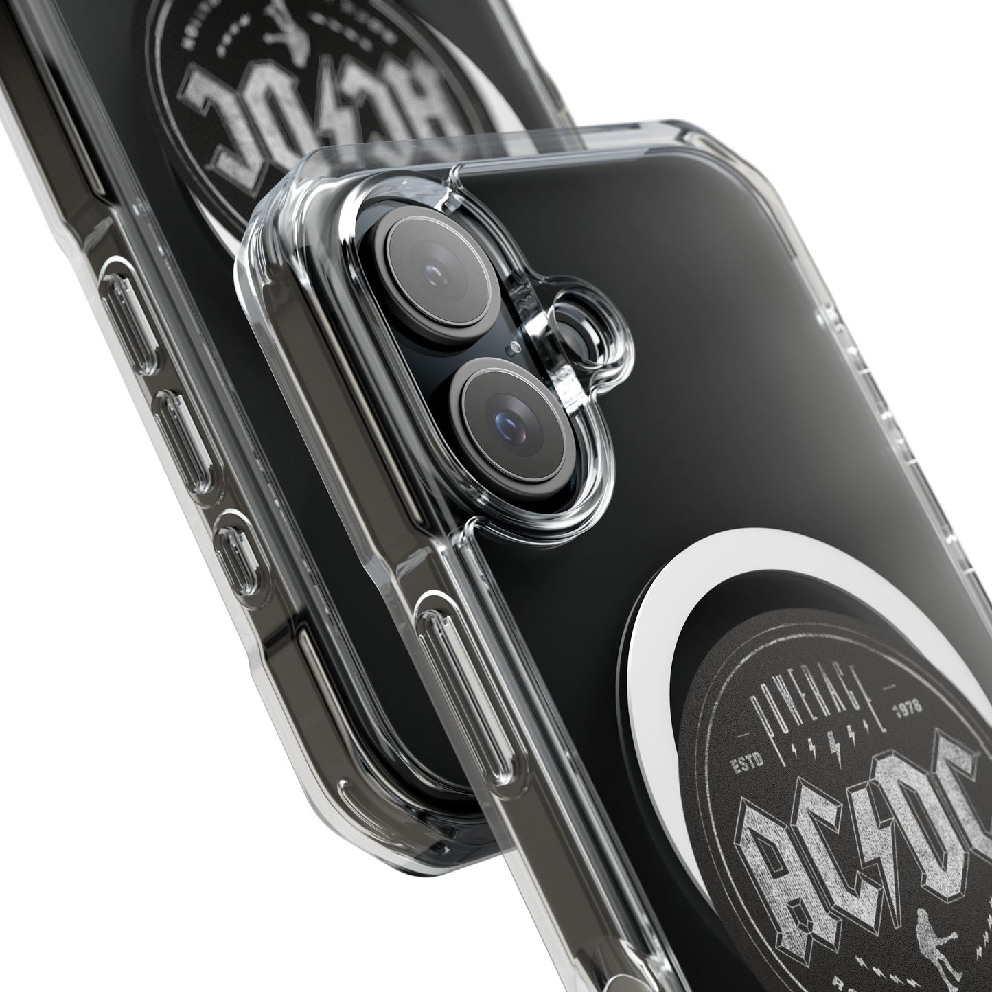 Shockwave Symbol Magnetic Clear Impact case