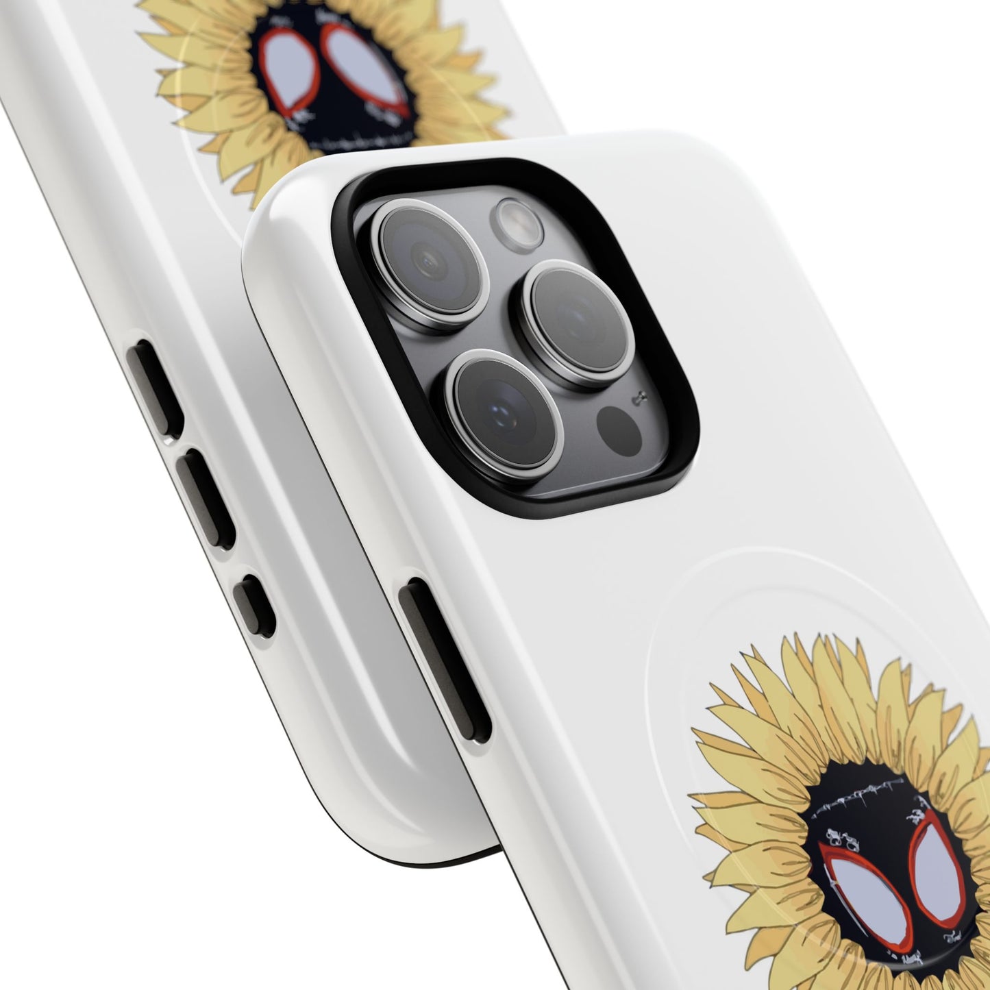 Sunflower Mask Illustration Tough Magnetic Case