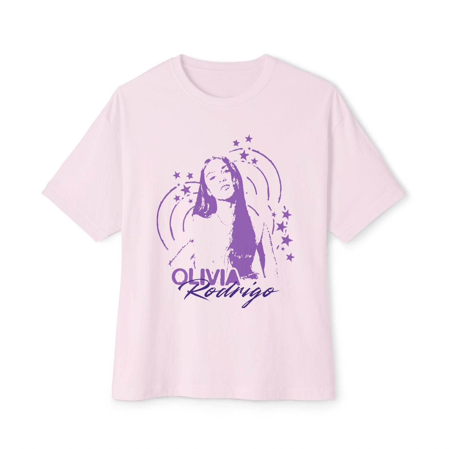 Olivia Rodrigo Star Portrait-Oversized Tee