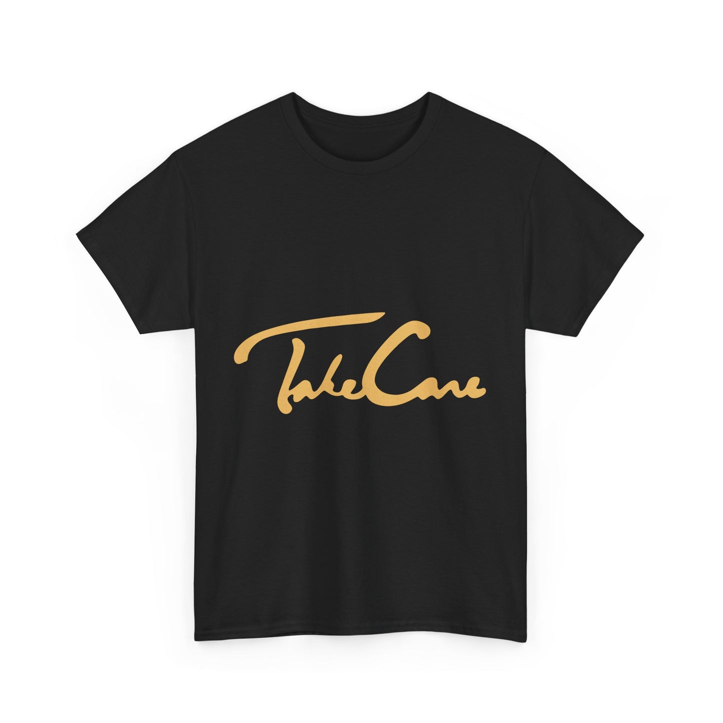 Take Care Gold Script Heavy Cotton Tee