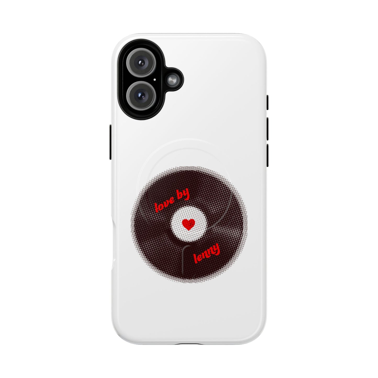 Vinyl Love Spin Tough Magnetic case