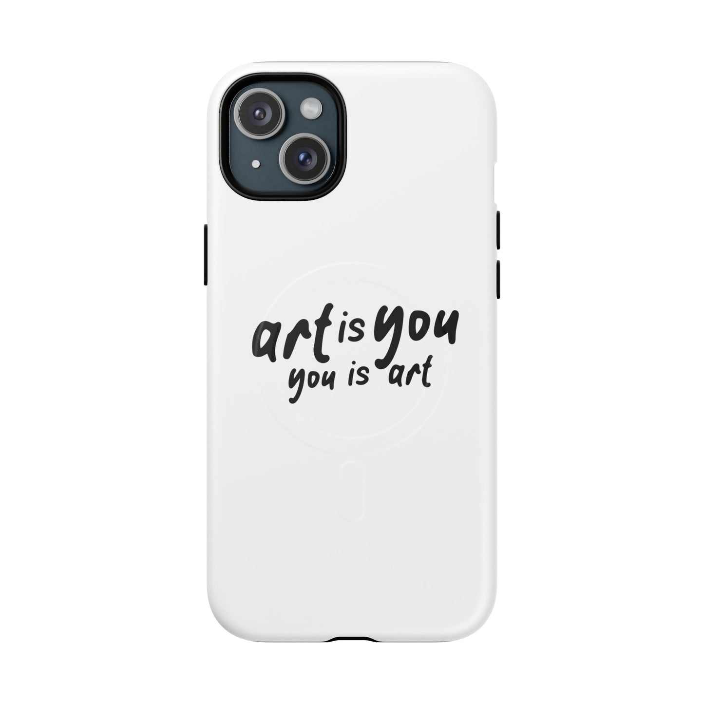 Red Scribble Heart Tough Magnetic Case