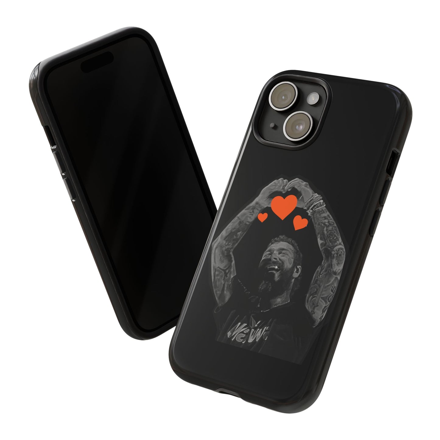 Tough iPhone Case (12–16 Pro Max) – Post Malone Heartfelt Wishes