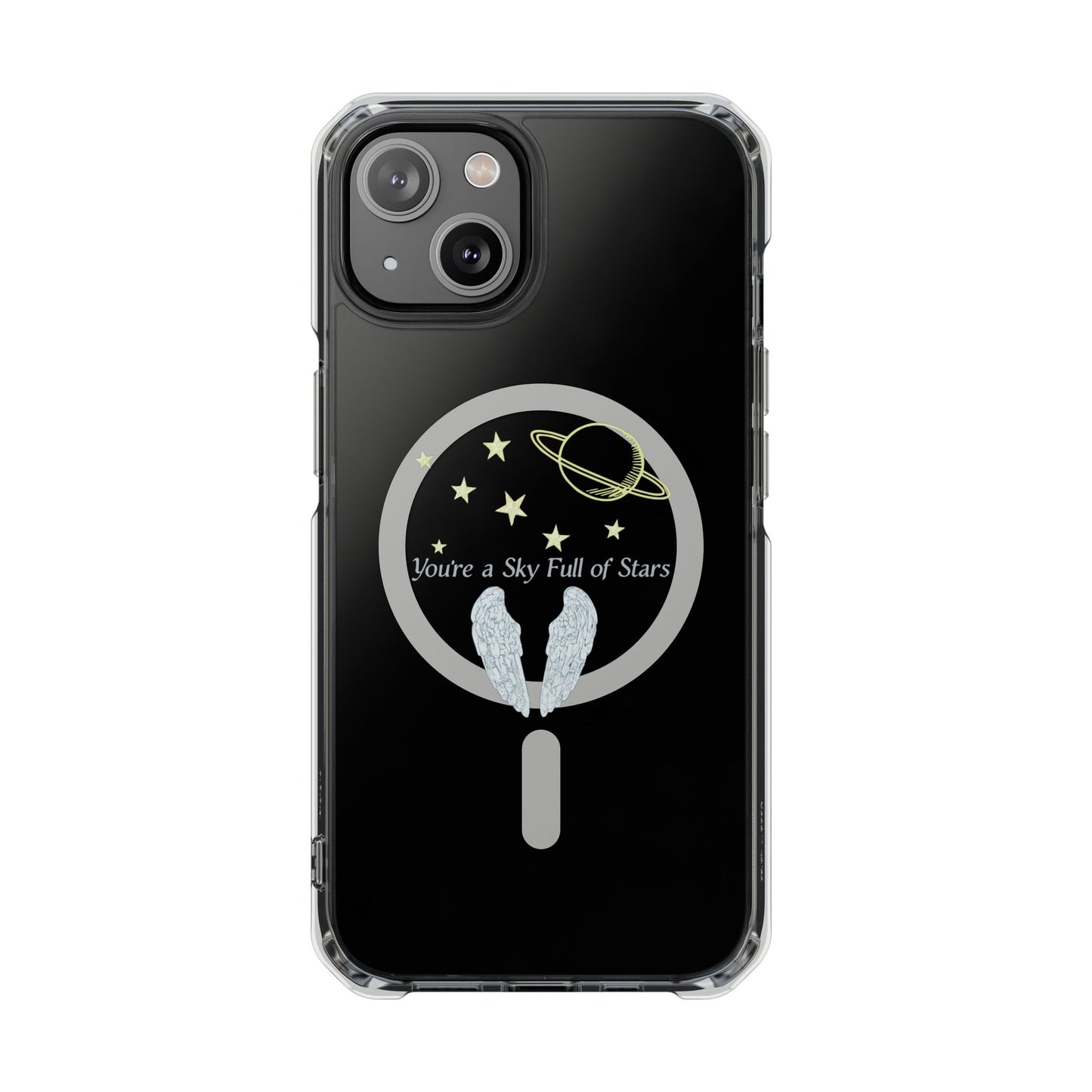 Starry Sky Wings Magnetic Clear Impact case