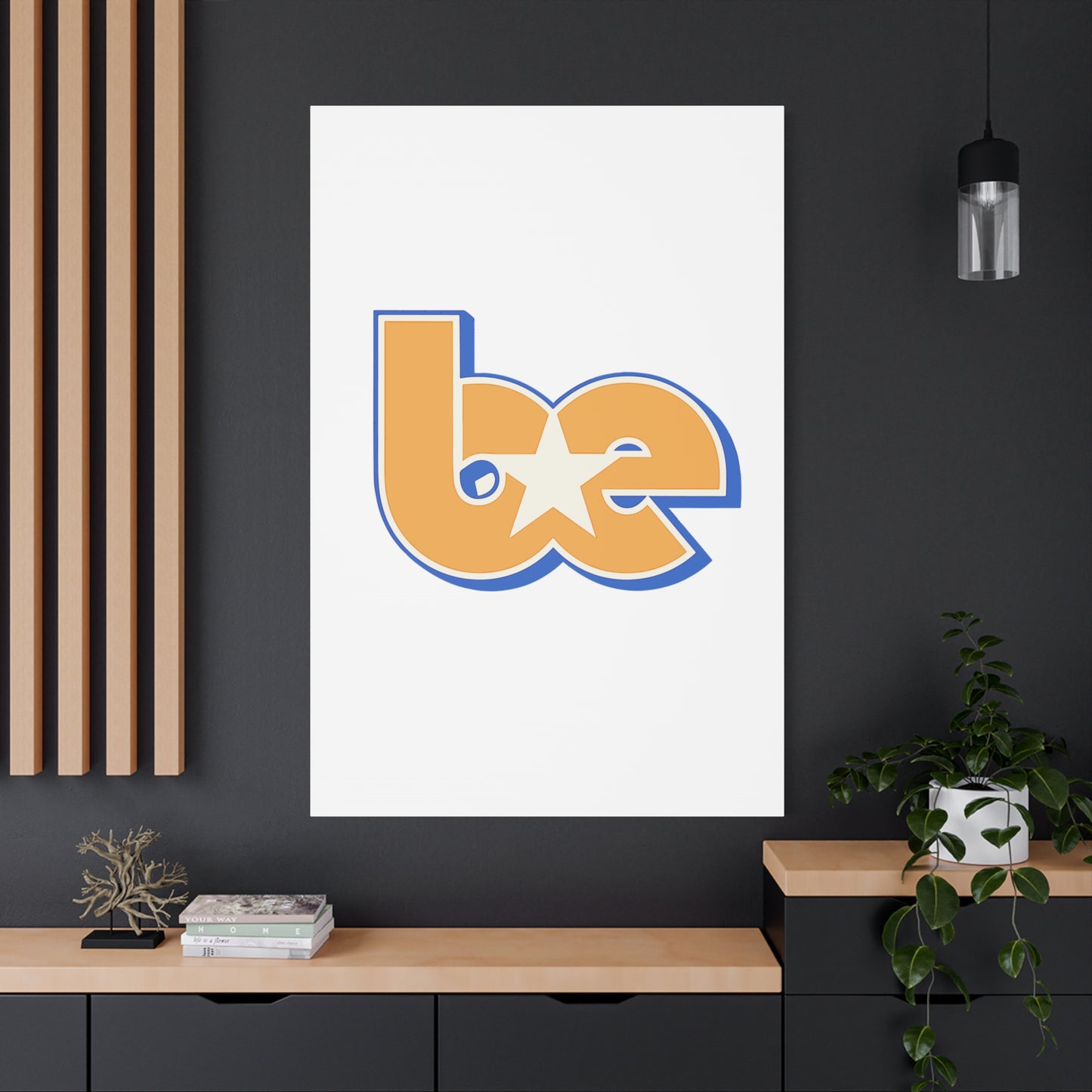 BE Star Retro Matte Canvas