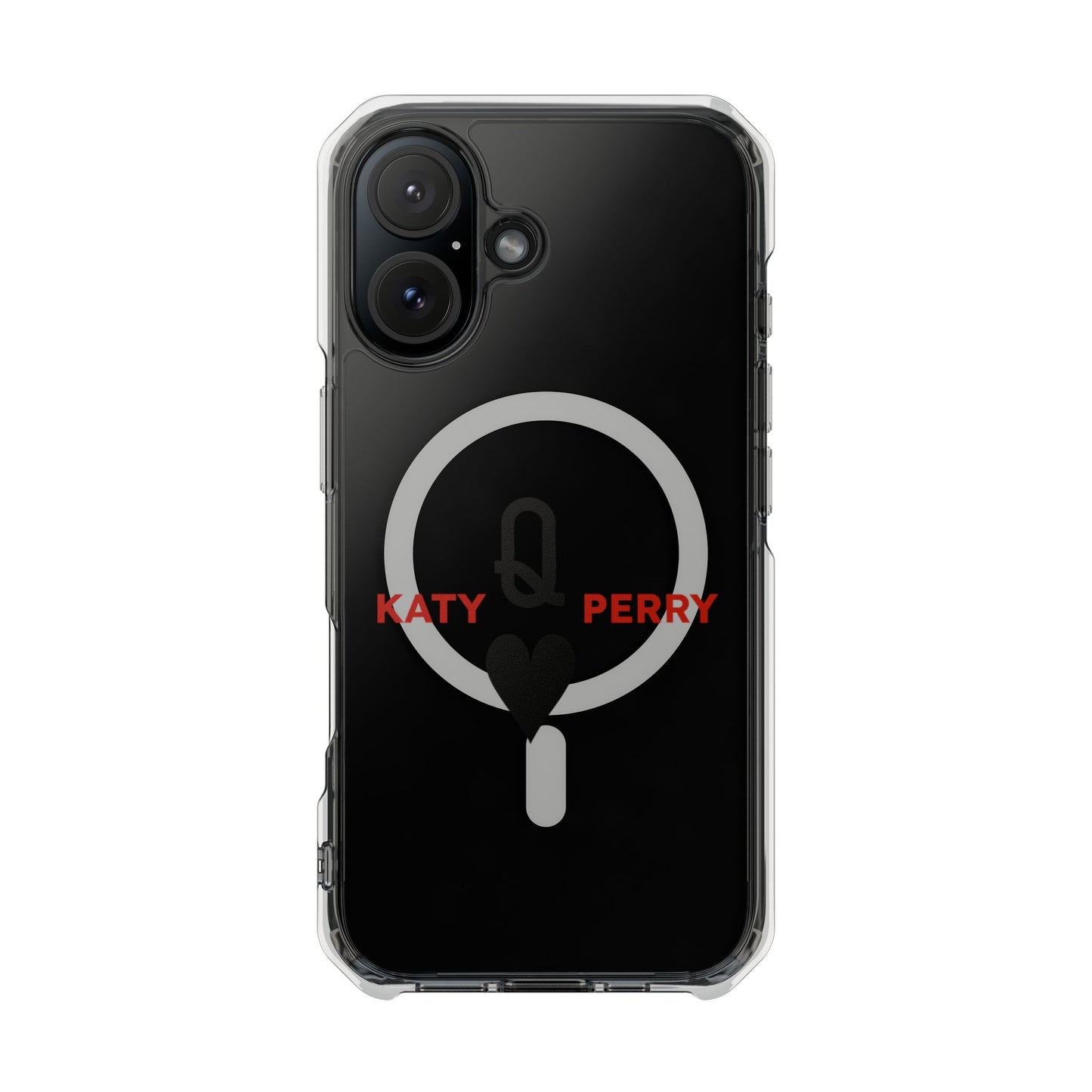 Dual Name Impact Magnetic Clear Impact cases