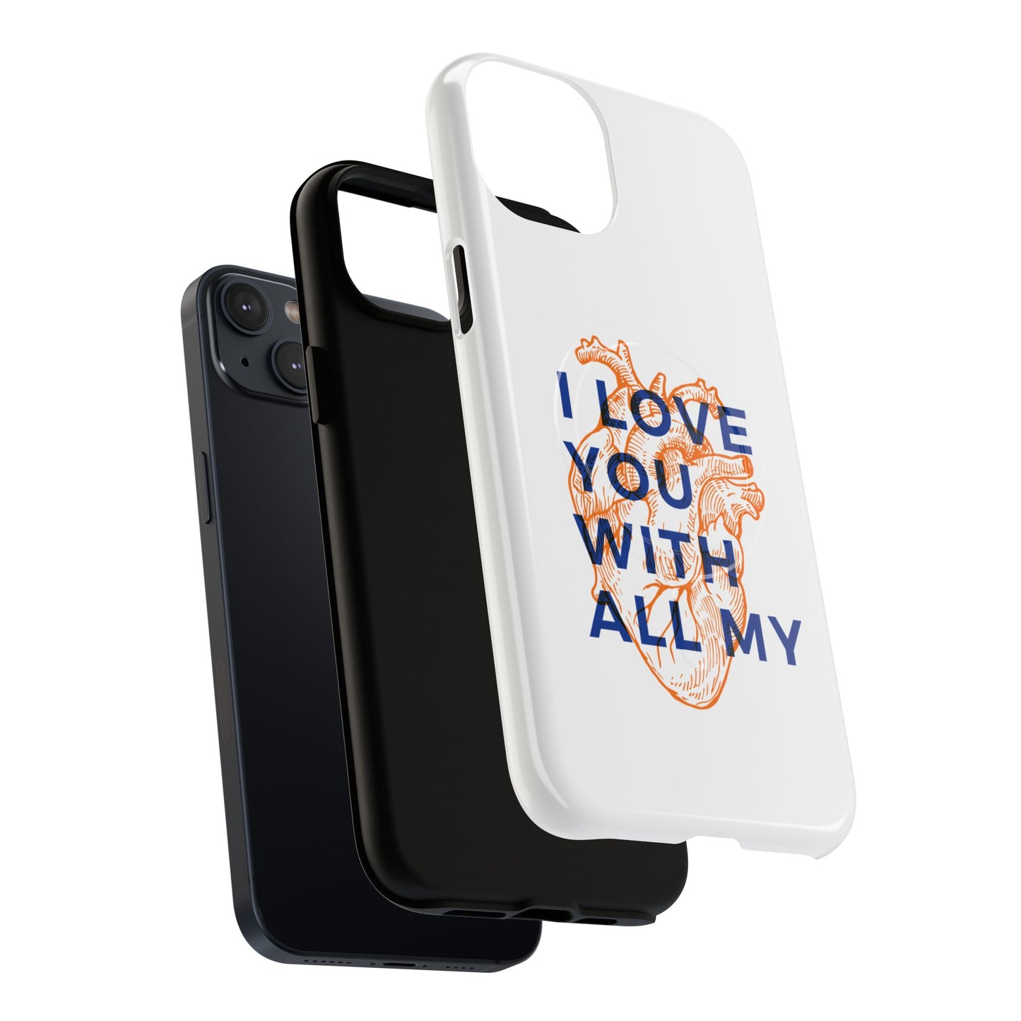 All My Heart Anatomical Art Tough Magnetic Case