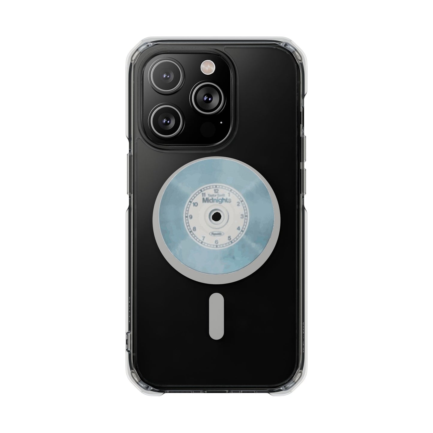 Midnight Vinyl Vibes Magnetic clear Impact Case