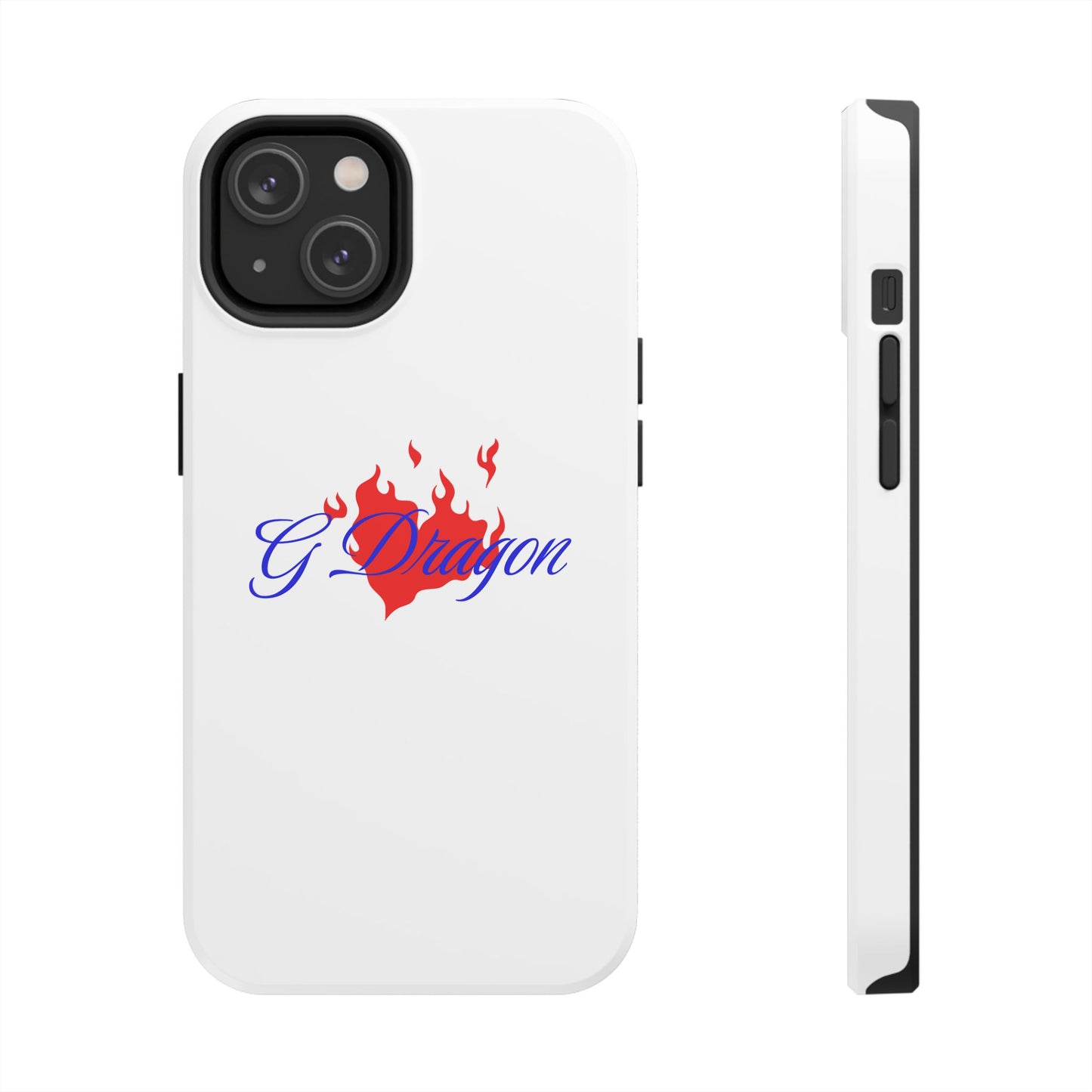 Heart on Fire Bold Script Tough Magnetic Case