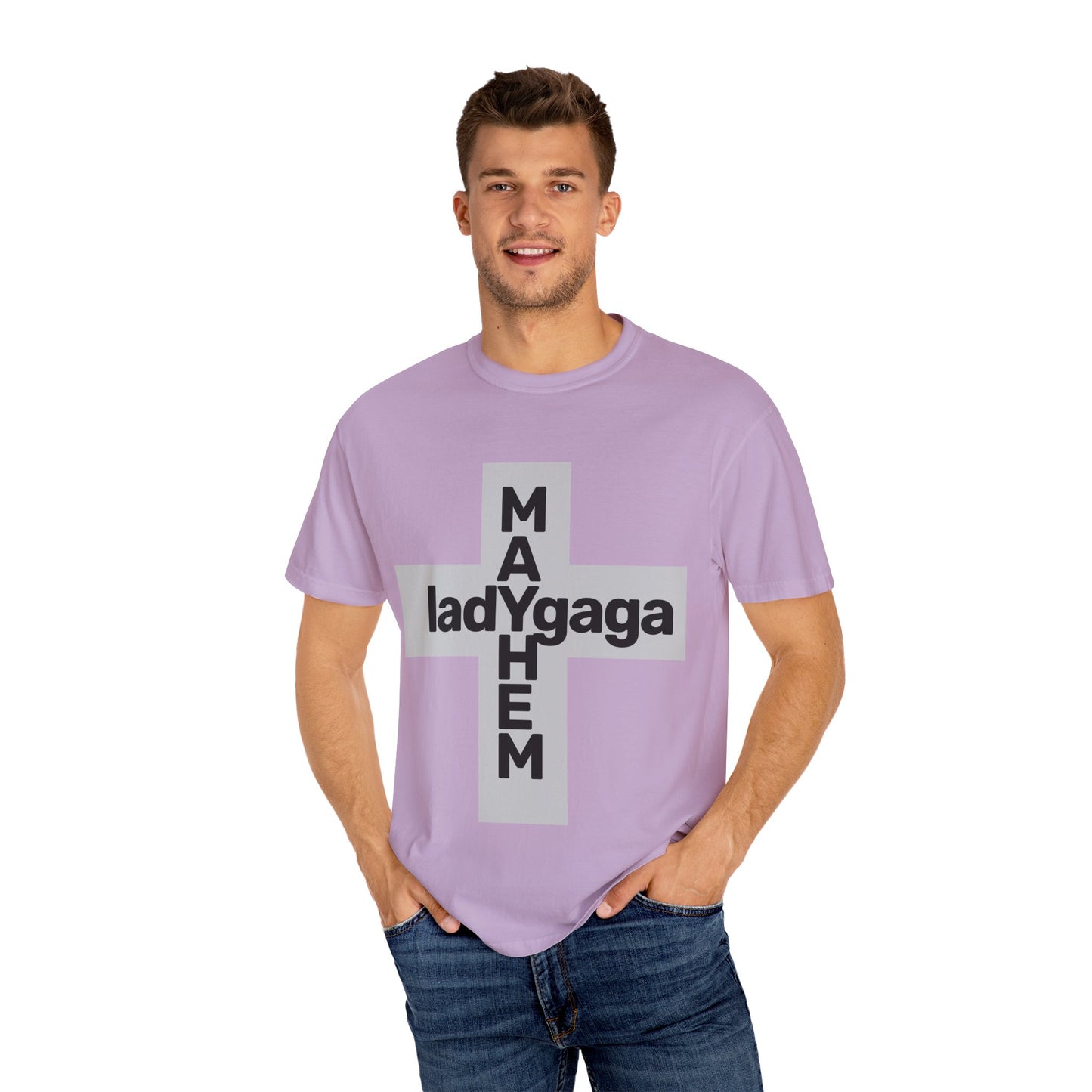 Lady Cross Mayhem-Unisex Dyed Tshirt