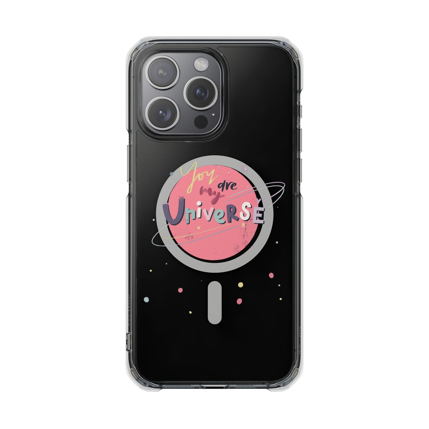 Pastel Planet & Universe Magnetic Clear Impact case