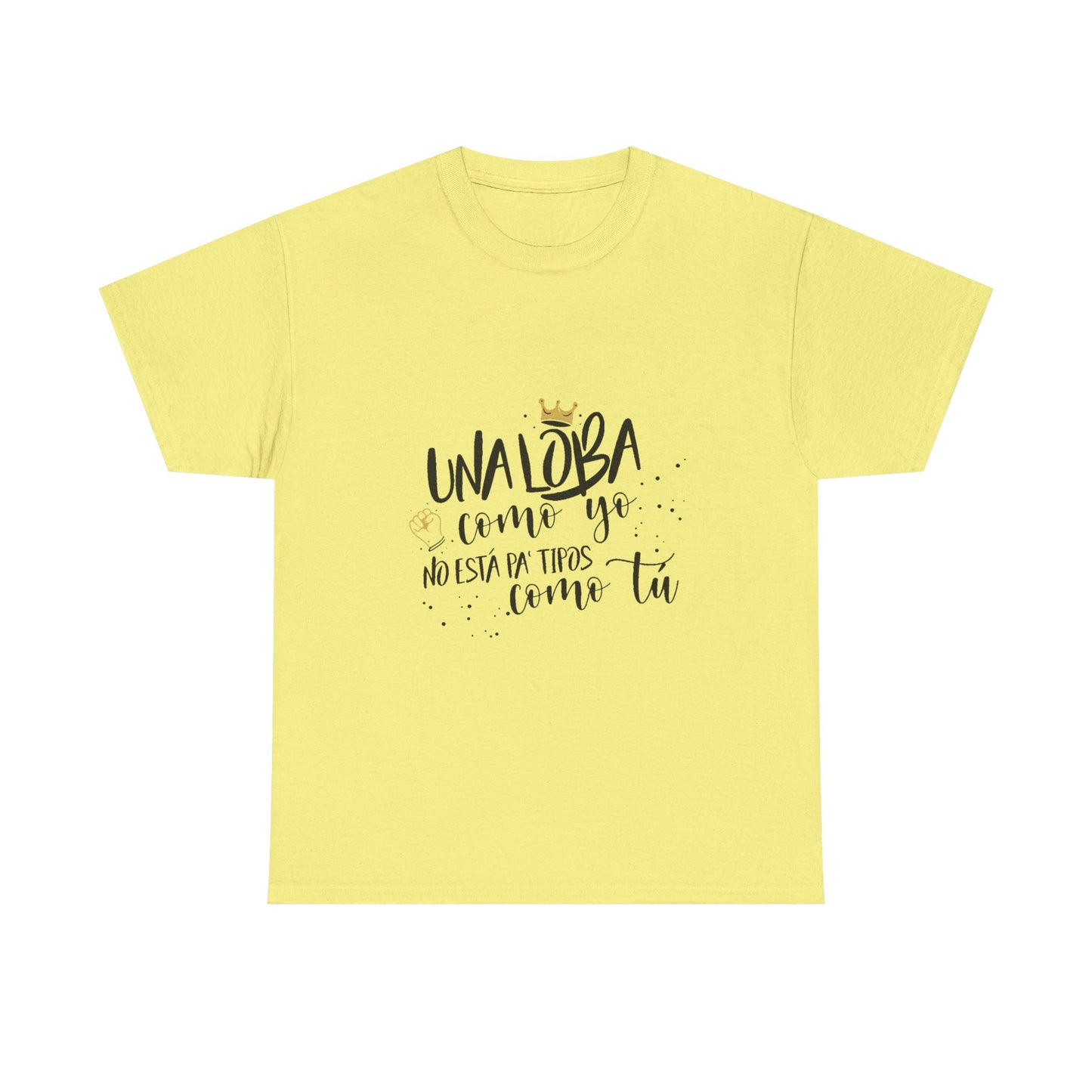 Golden Wolf Energy Unisex Heavy cotton tee
