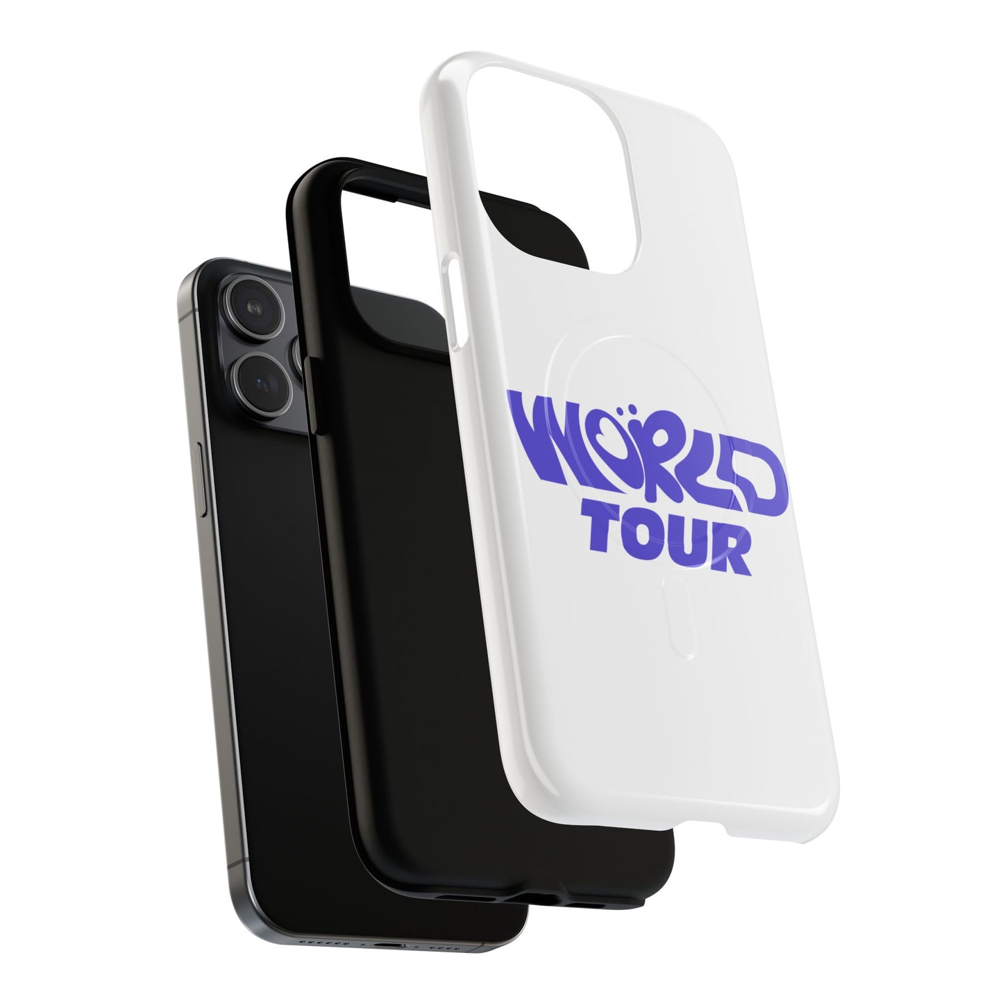 World Tour Bubble Letter Tough Magnetic phone case