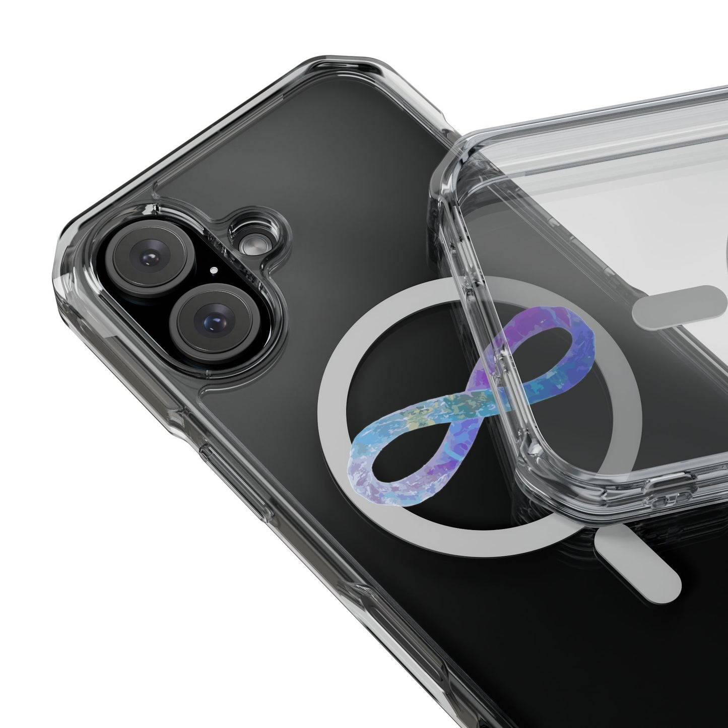 Cosmic Infinity Loop Magnetic Clear Impact case