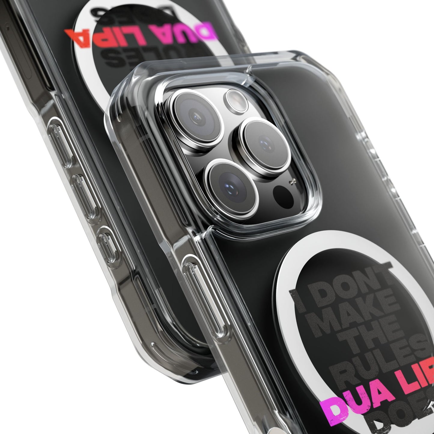 Retro Fade Letter Magnetic Clear Impact case