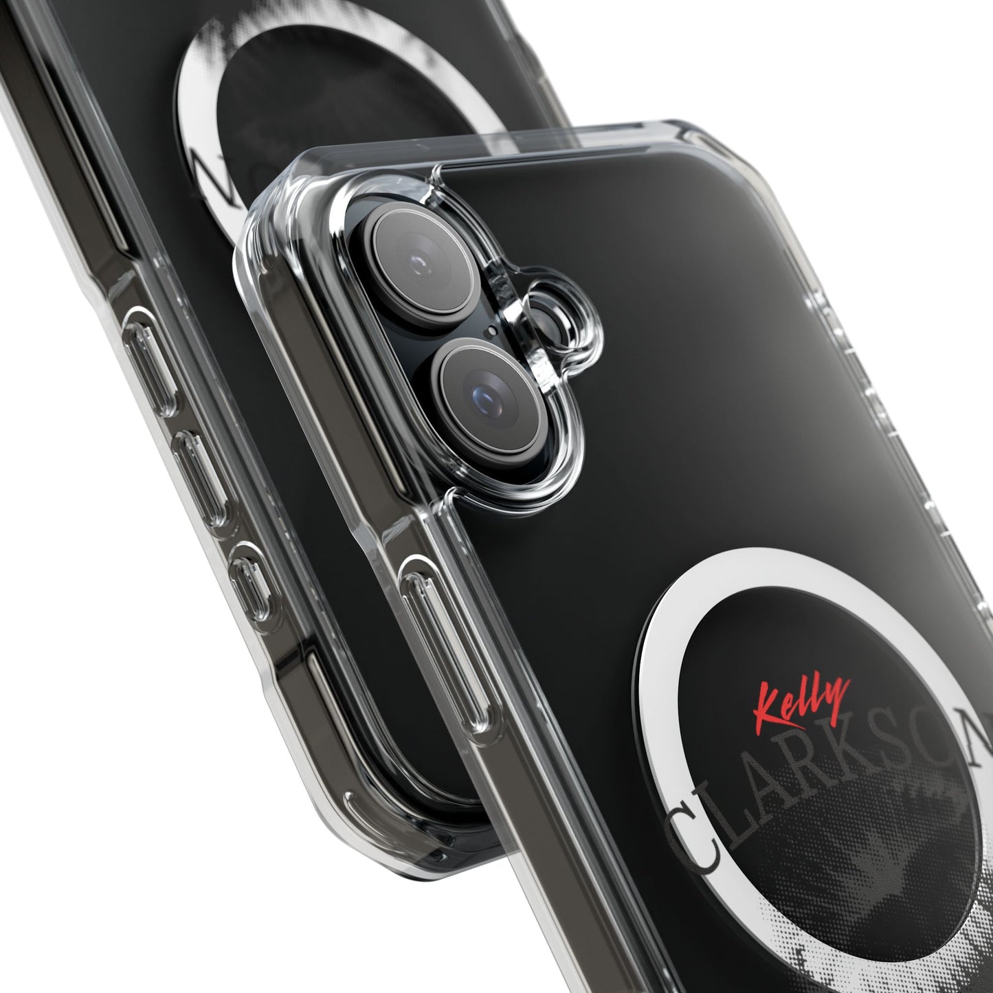 Retro Kiss Sound Magnetic clear Impact Case