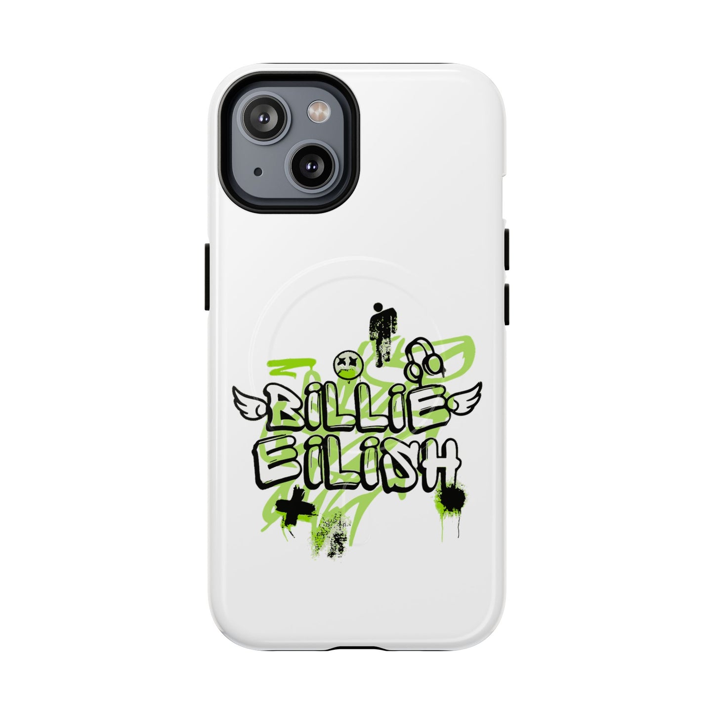 Grunge Angel Graffiti Tough Magnetic Case