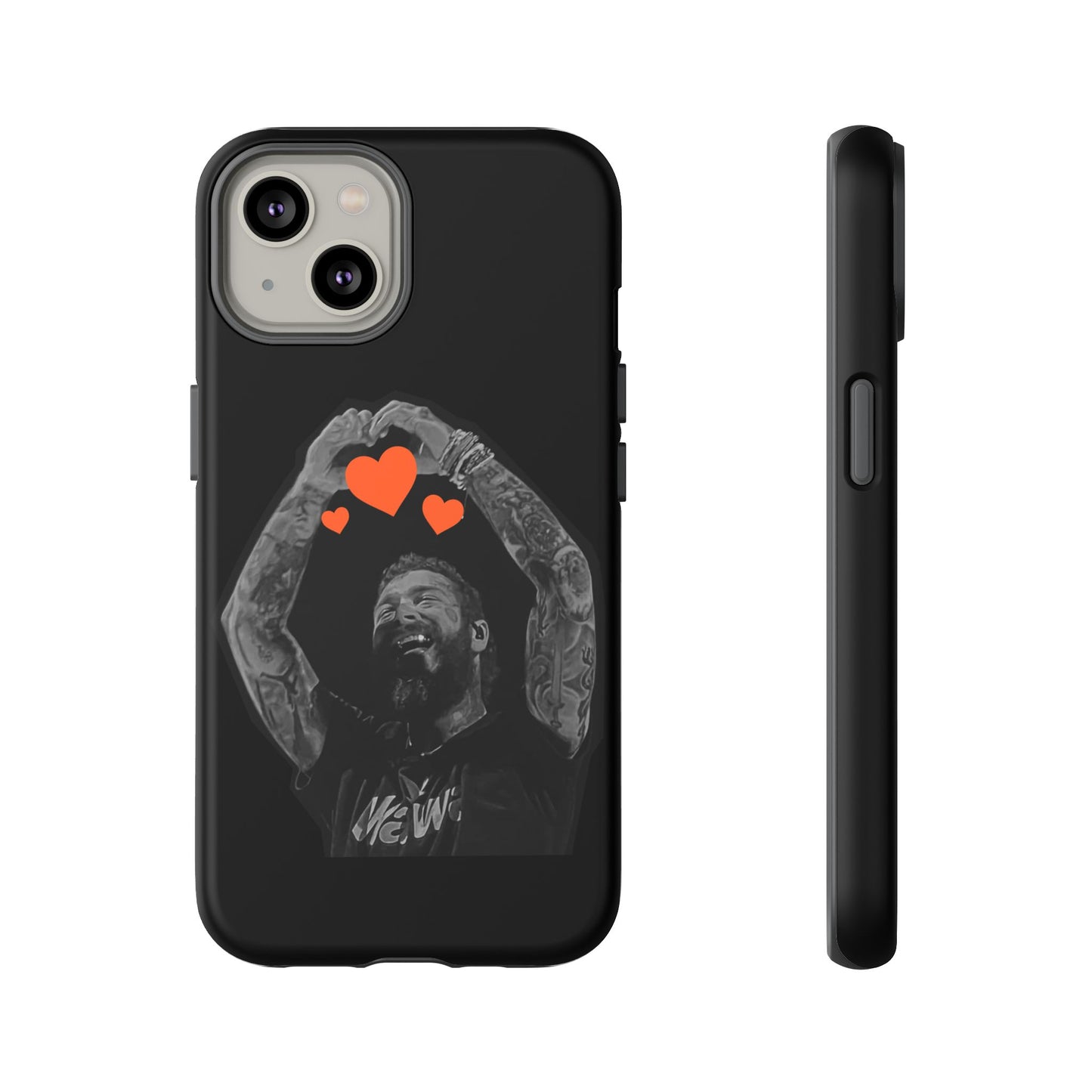 Tough iPhone Case (12–16 Pro Max) – Post Malone Heartfelt Wishes