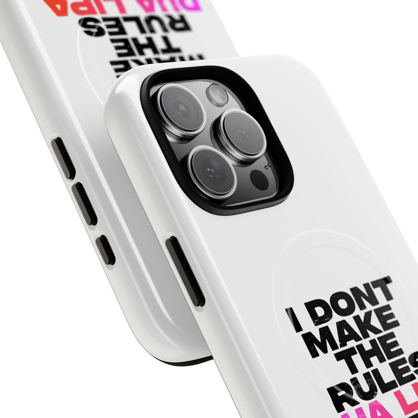 Retro Fade Letter Tough Magnetic Case