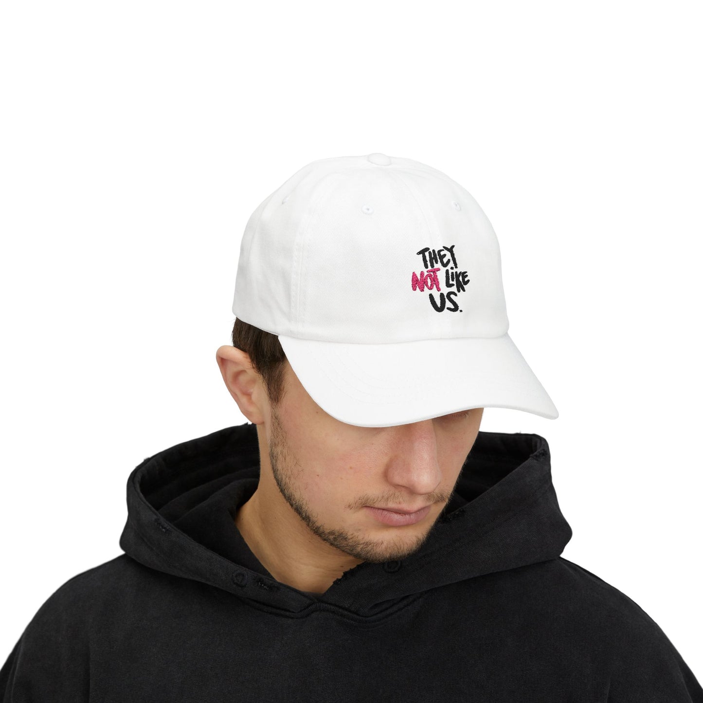 Bold “NOT” Statement Classic Dad cap